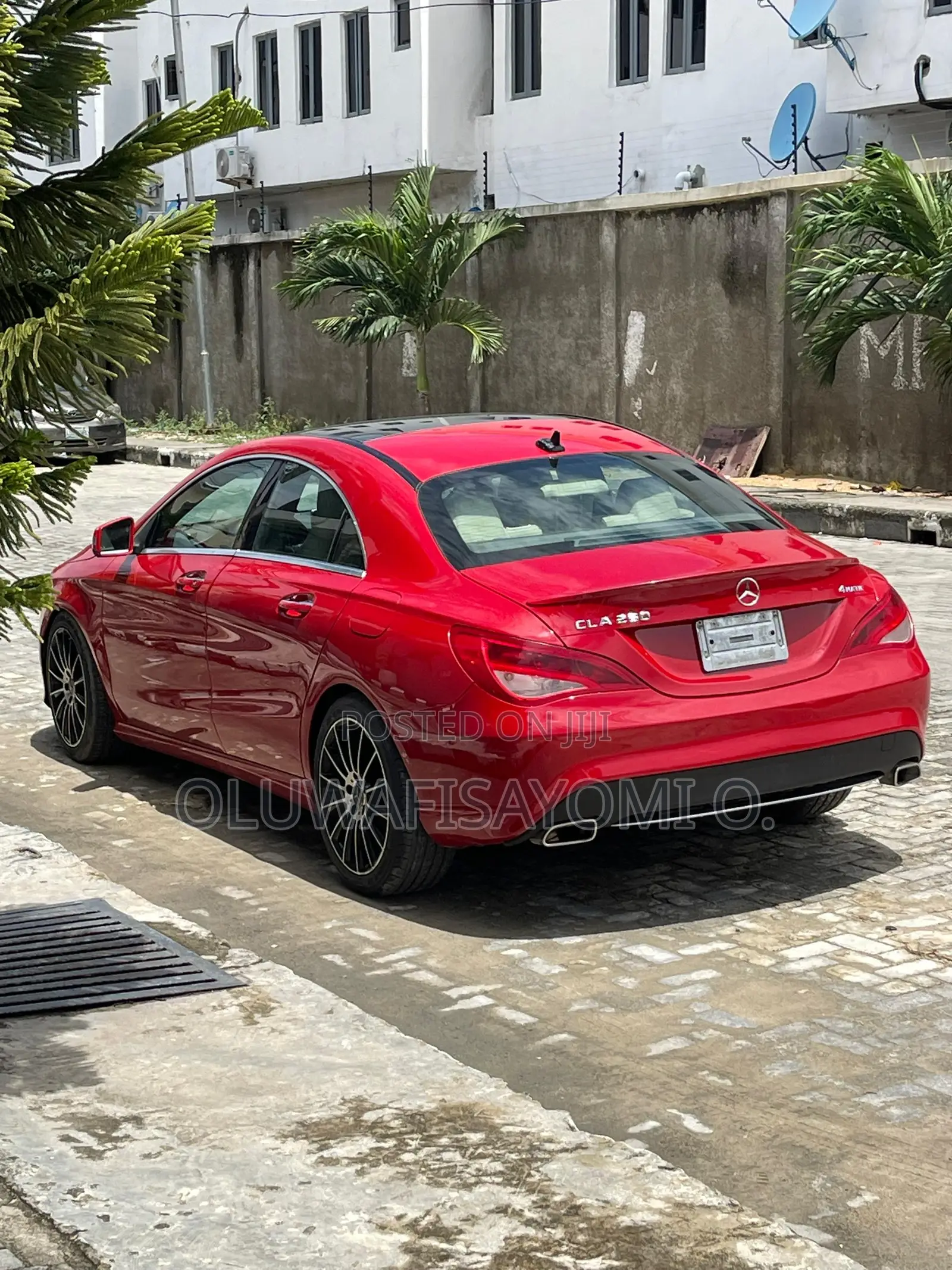 Mercedes-Benz CLA-Class CLA 250 4MATIC Sedan 2015 Red