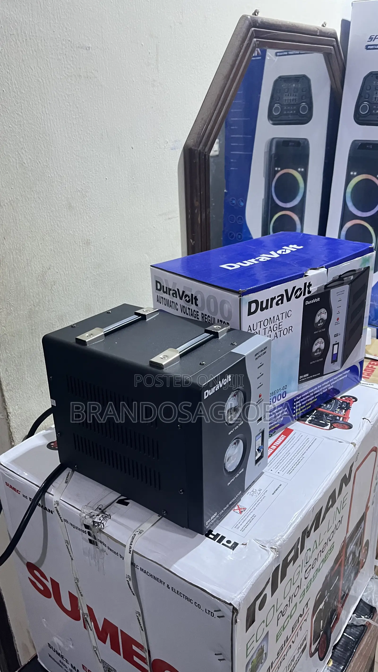 Duravolt Automatic Voltage Regulator Dv-5000[Lb028e01-0]Stable Device