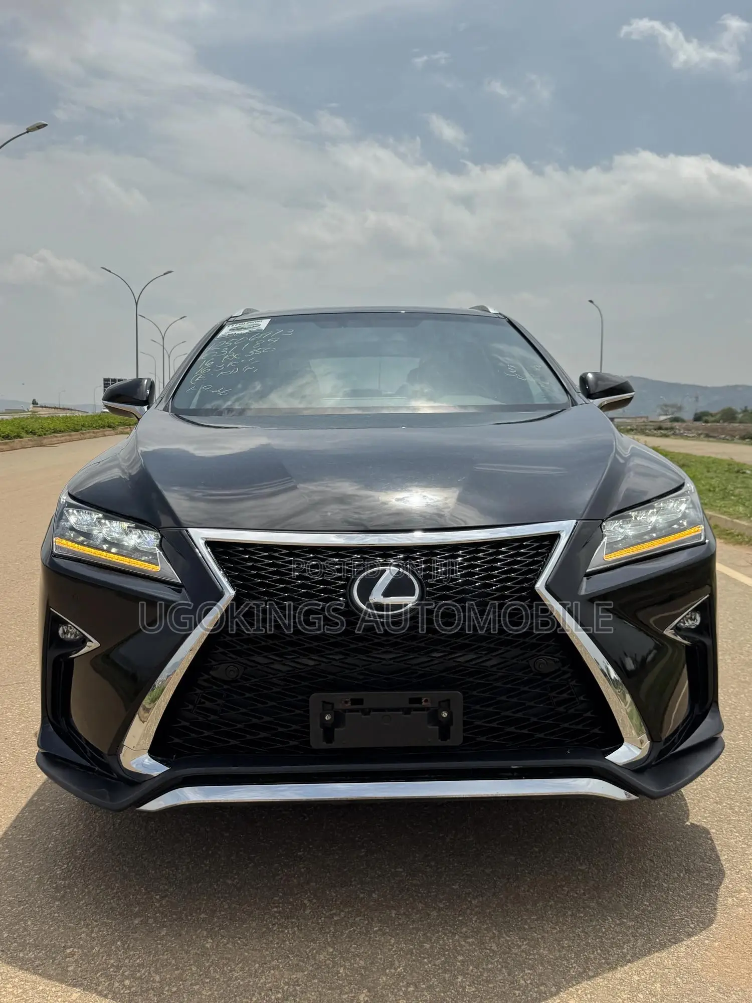 Lexus RX 350 F Sport AWD 2017 Black