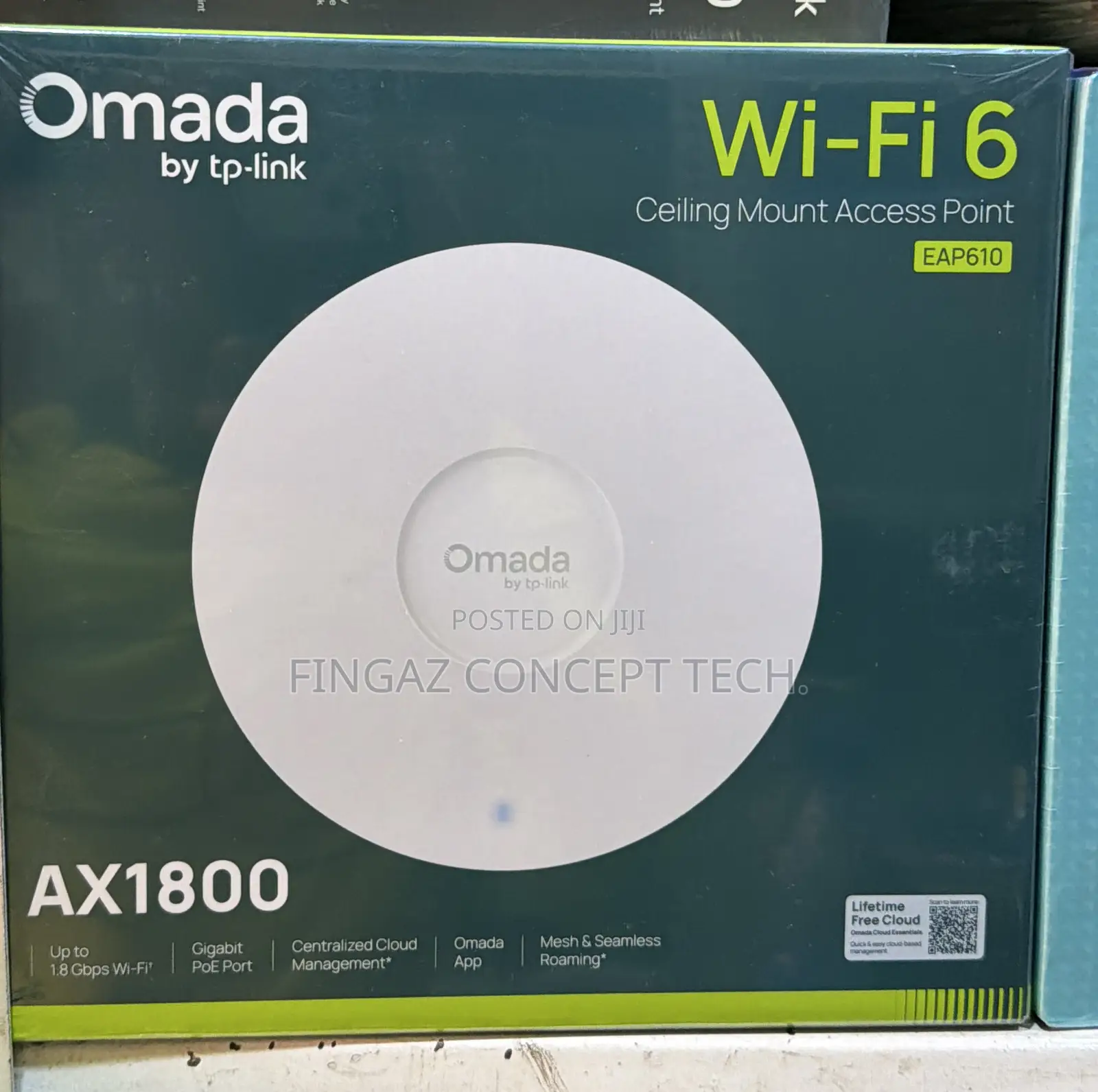 TP-Link Omada Ax1800 Eap610 Ceiling Mount Access Point Wifi-6