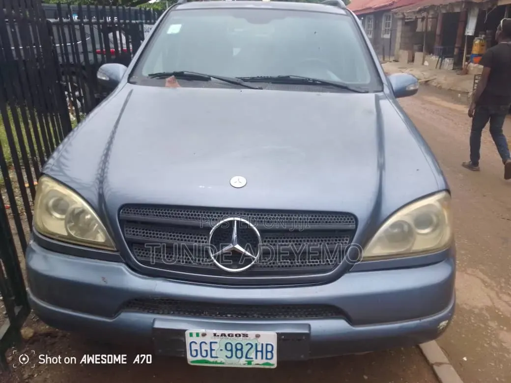 Mercedes-Benz M Class 2004 Blue