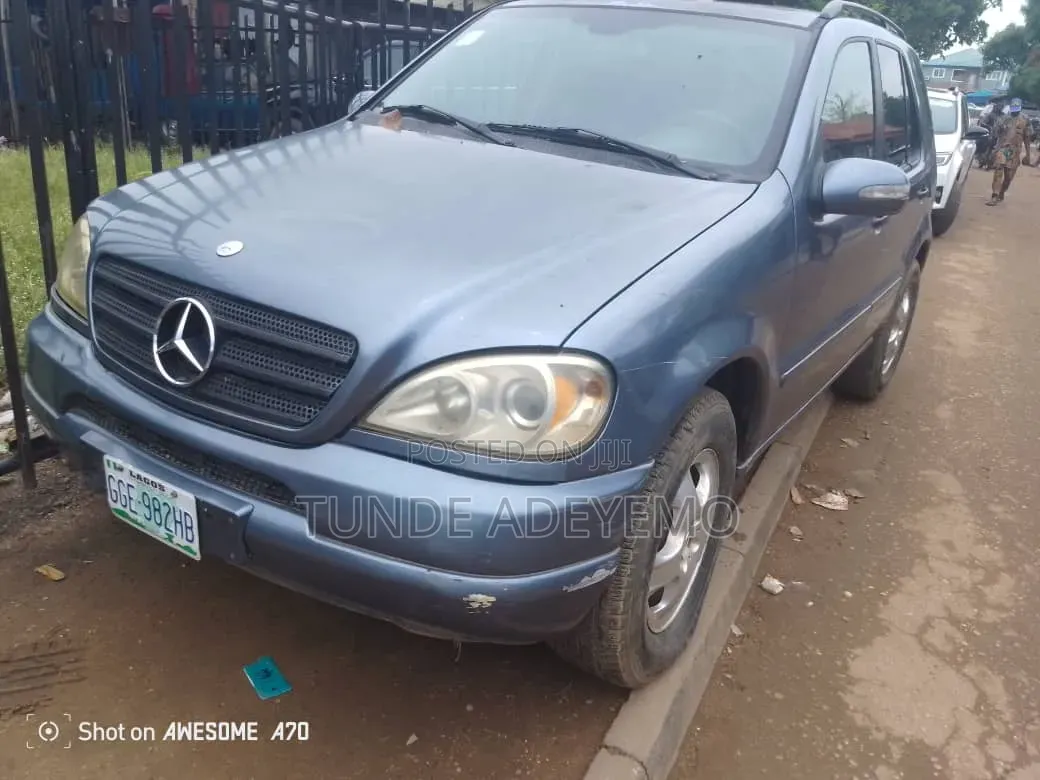 Mercedes-Benz M Class 2004 Blue