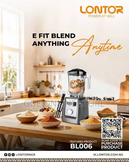Lontor Ice Crusher Blender