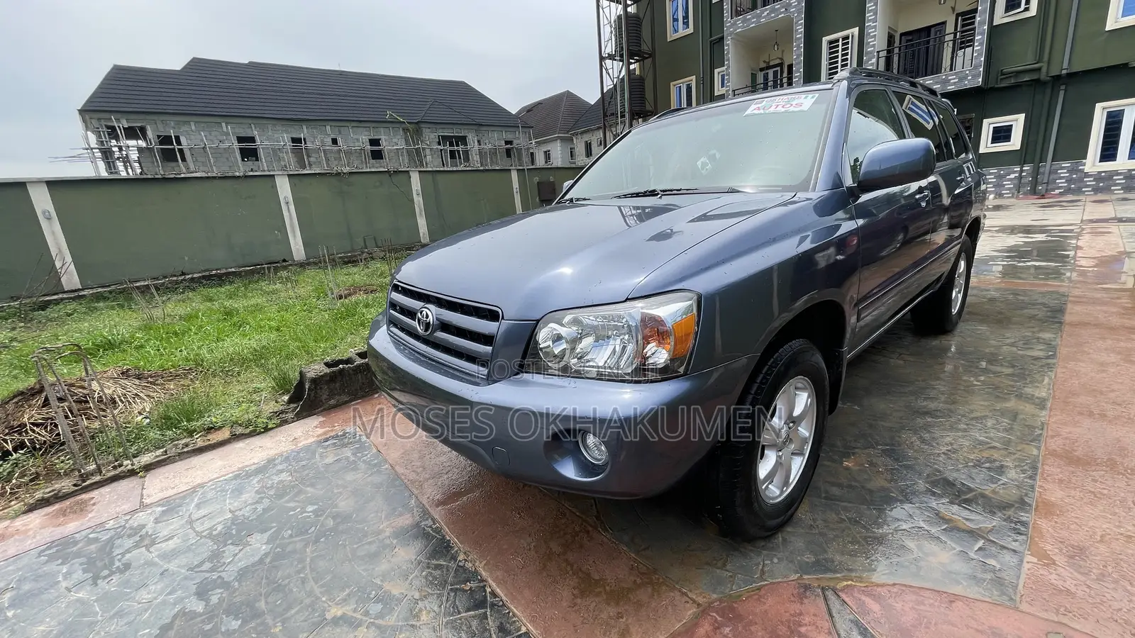 Toyota Highlander Limited V6 AWD 2002 Gray