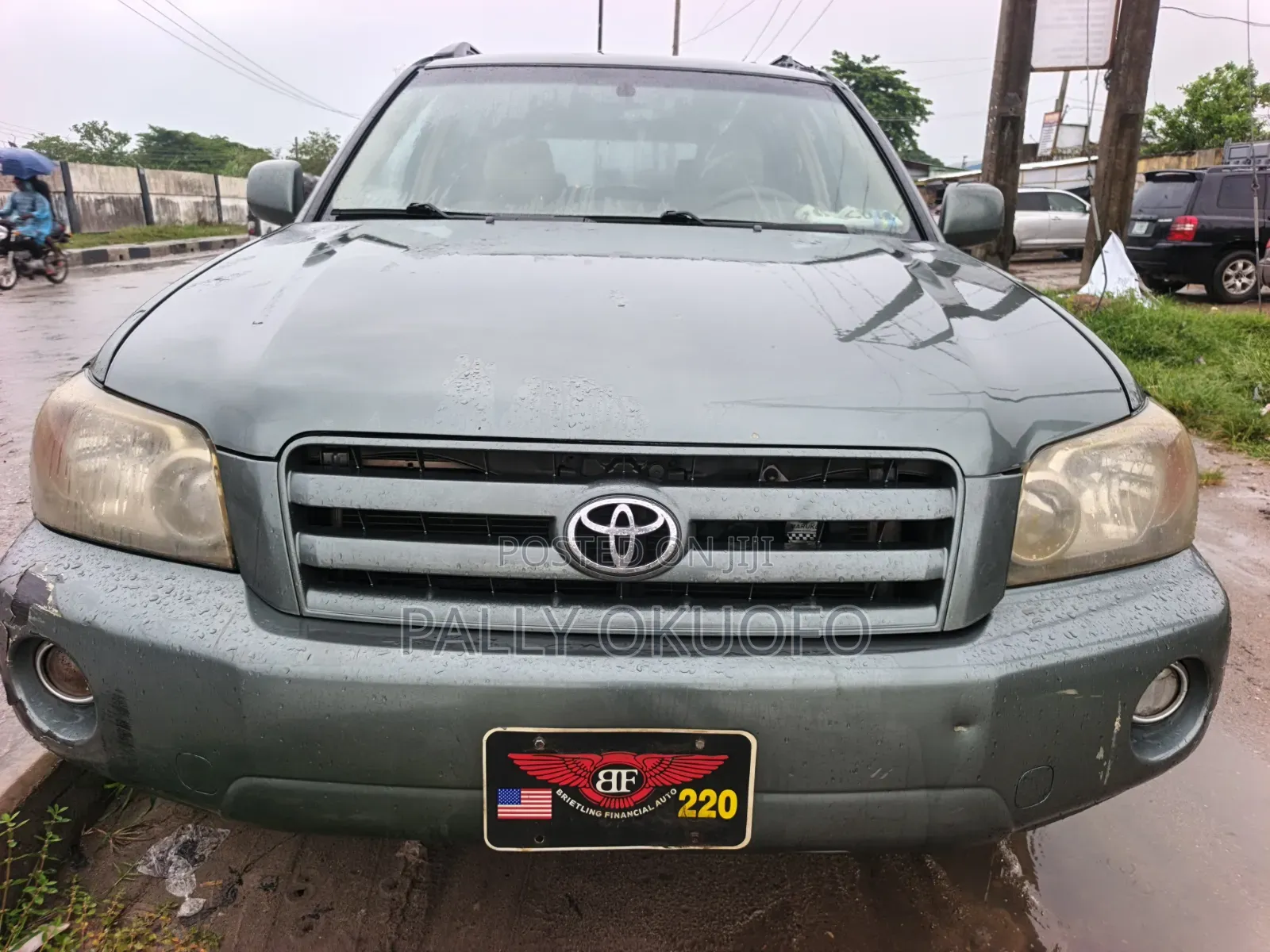 Toyota Highlander V6 2006 Green