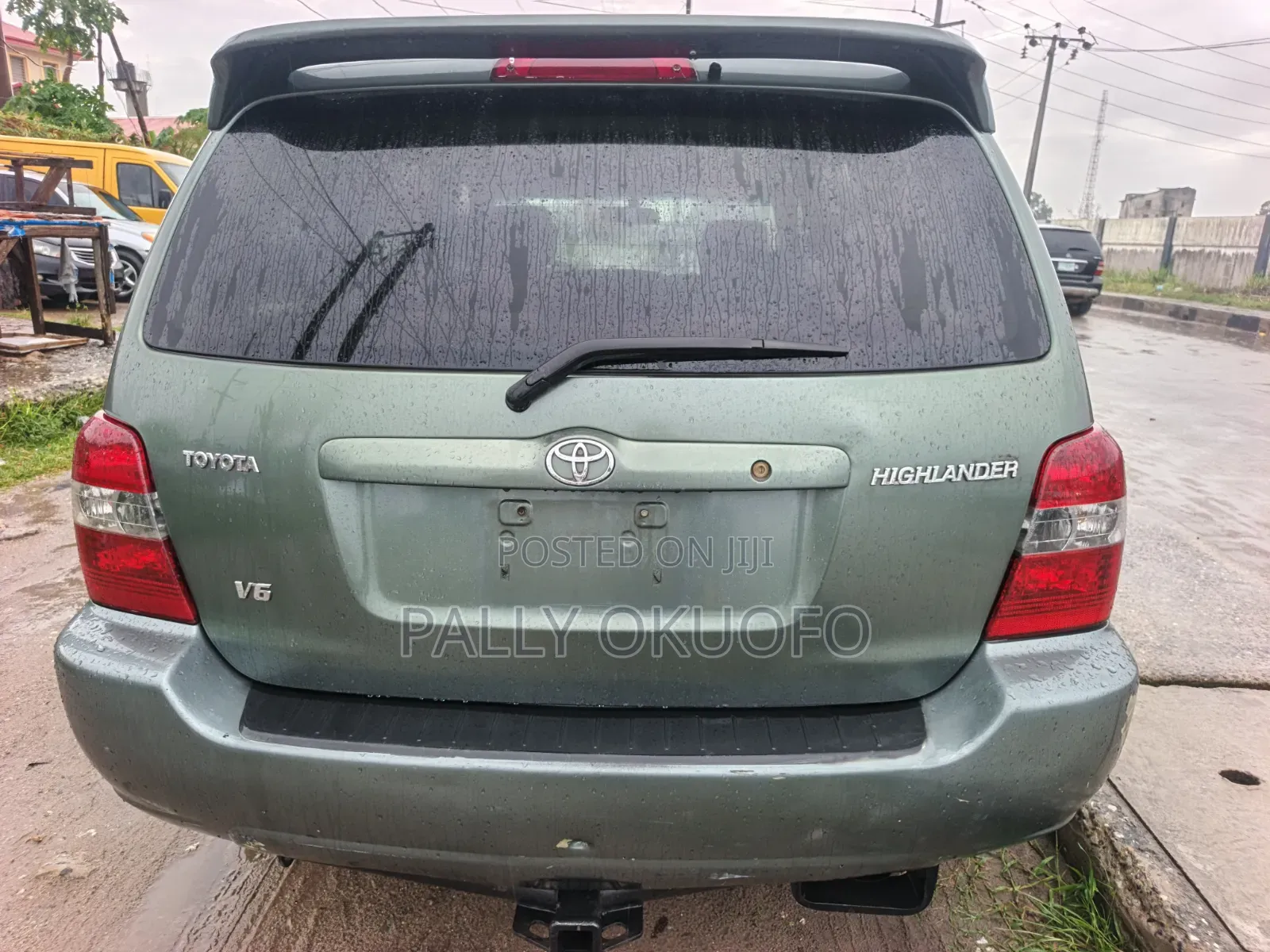 Toyota Highlander V6 2006 Green