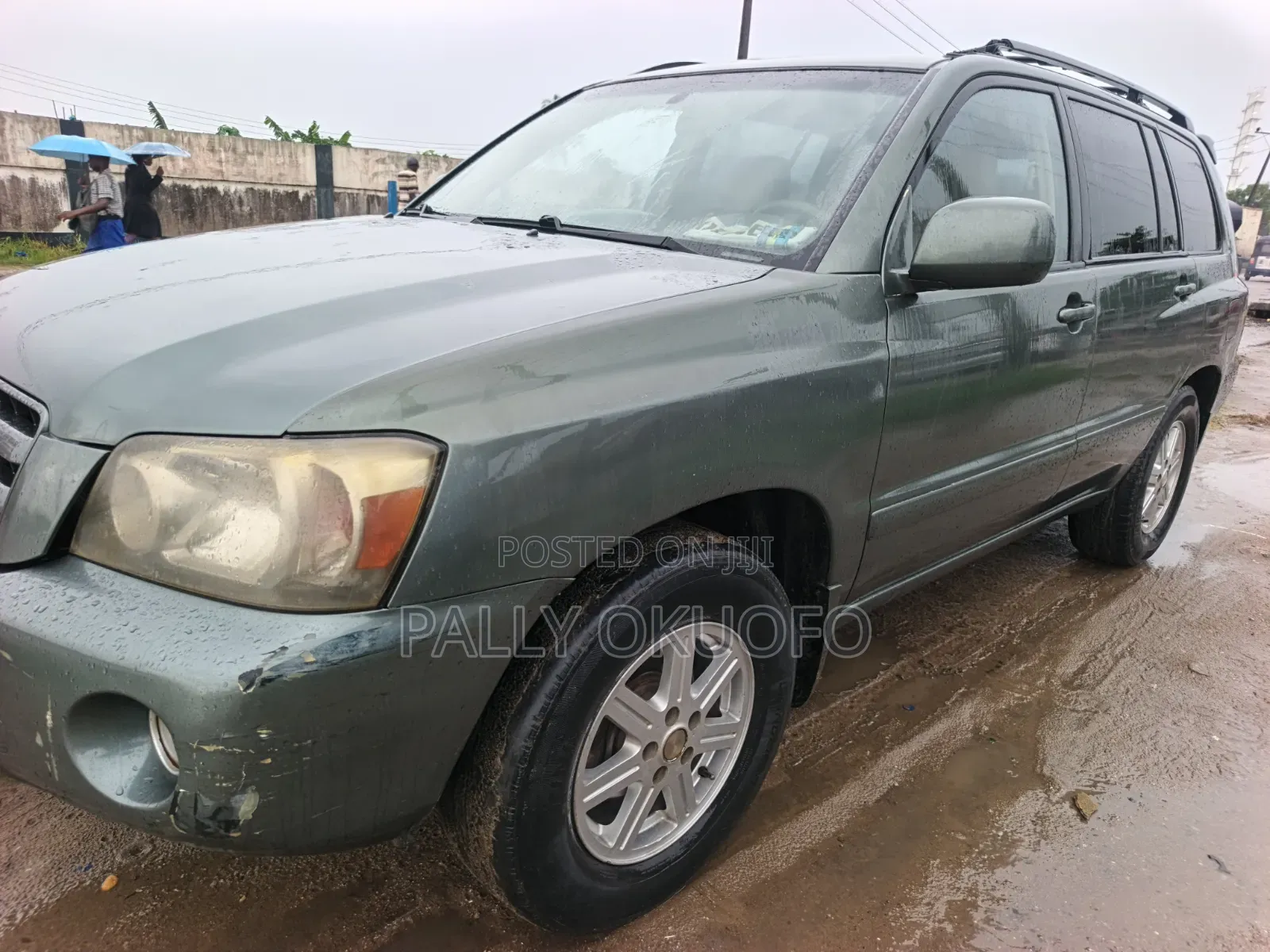 Toyota Highlander V6 2006 Green