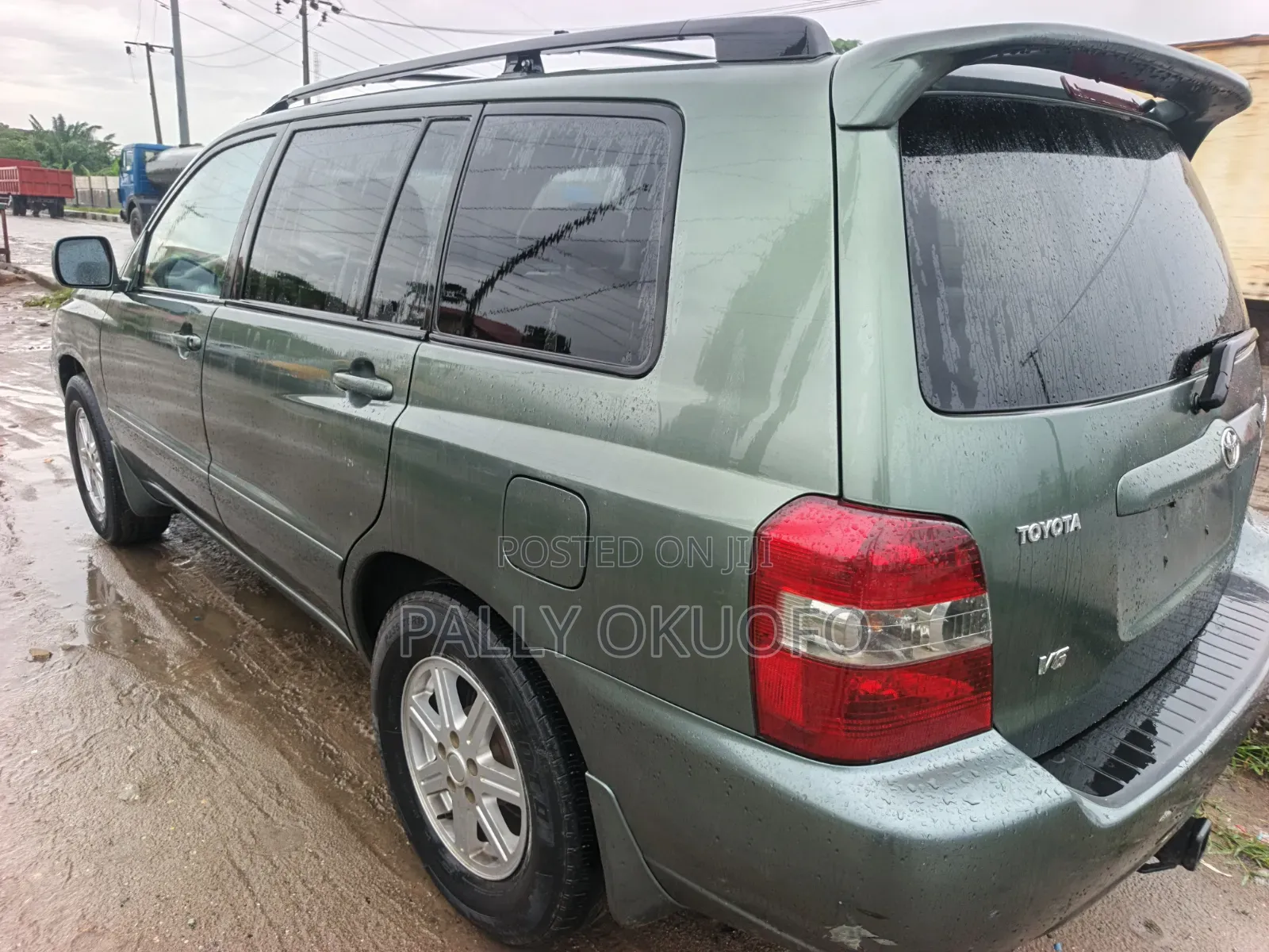 Toyota Highlander V6 2006 Green