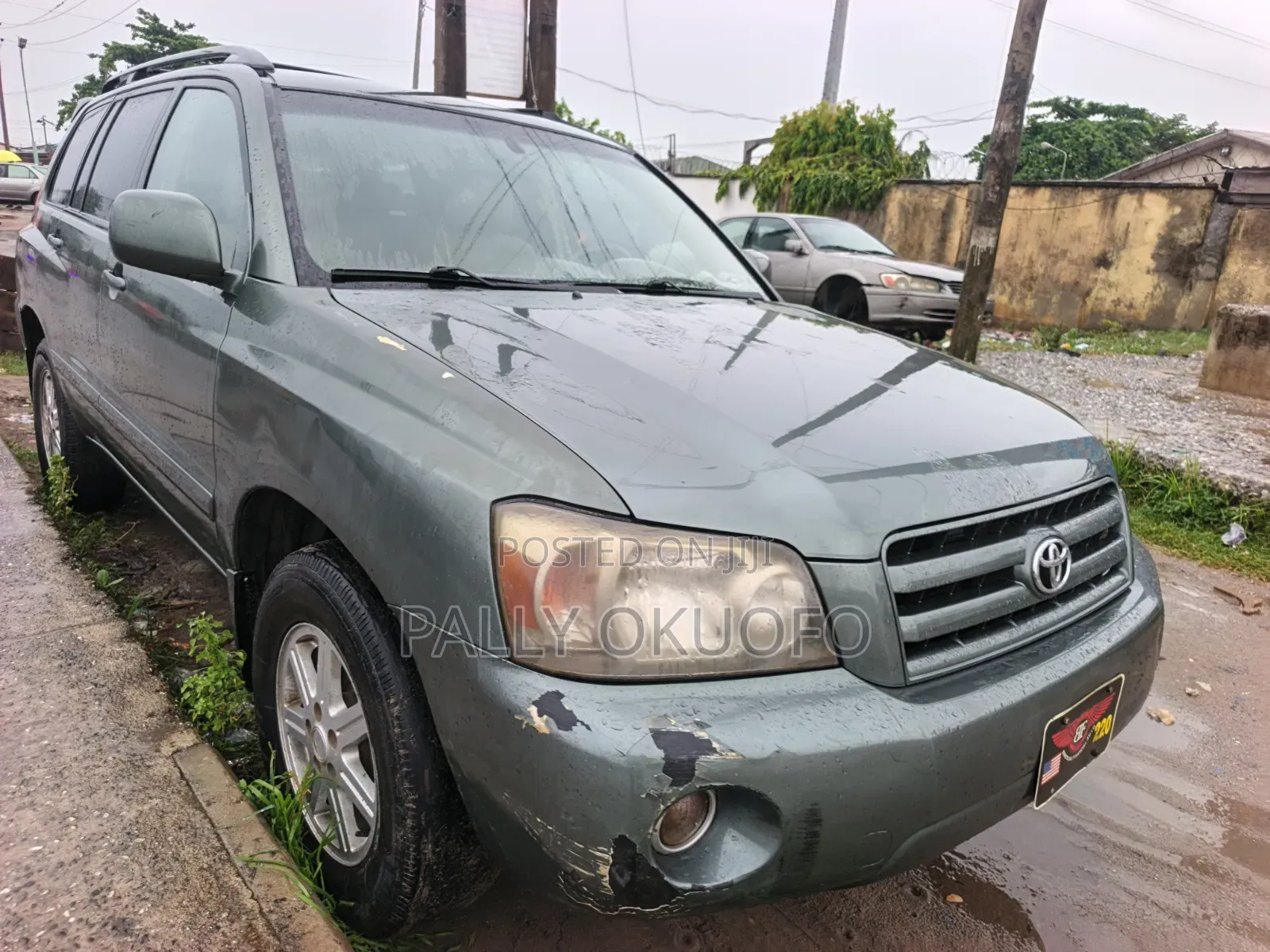 Toyota Highlander V6 2006 Green