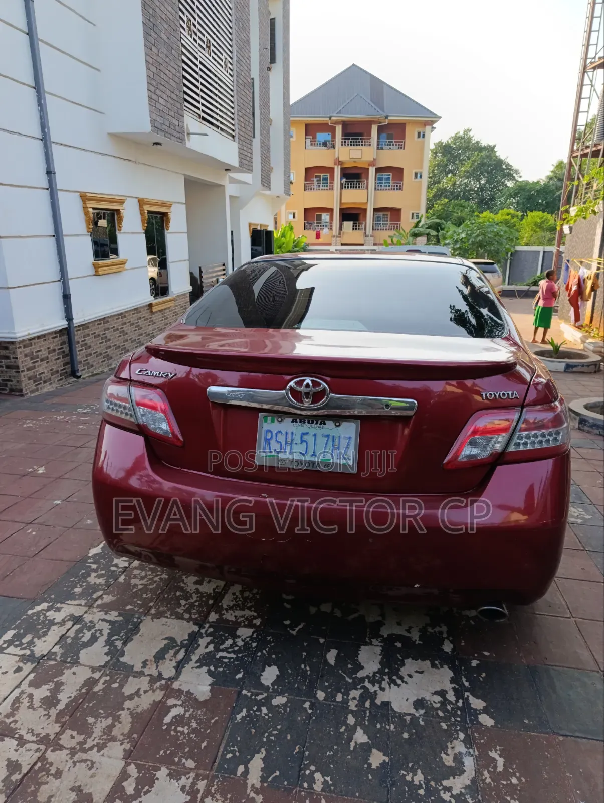 Toyota Camry LE 4dr Sedan (2.4L 4cyl 5A) 2007 Red