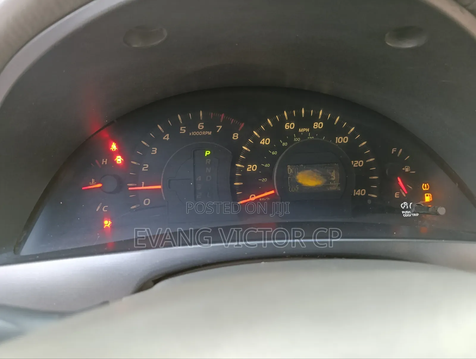 Toyota Camry LE 4dr Sedan (2.4L 4cyl 5A) 2007 Red