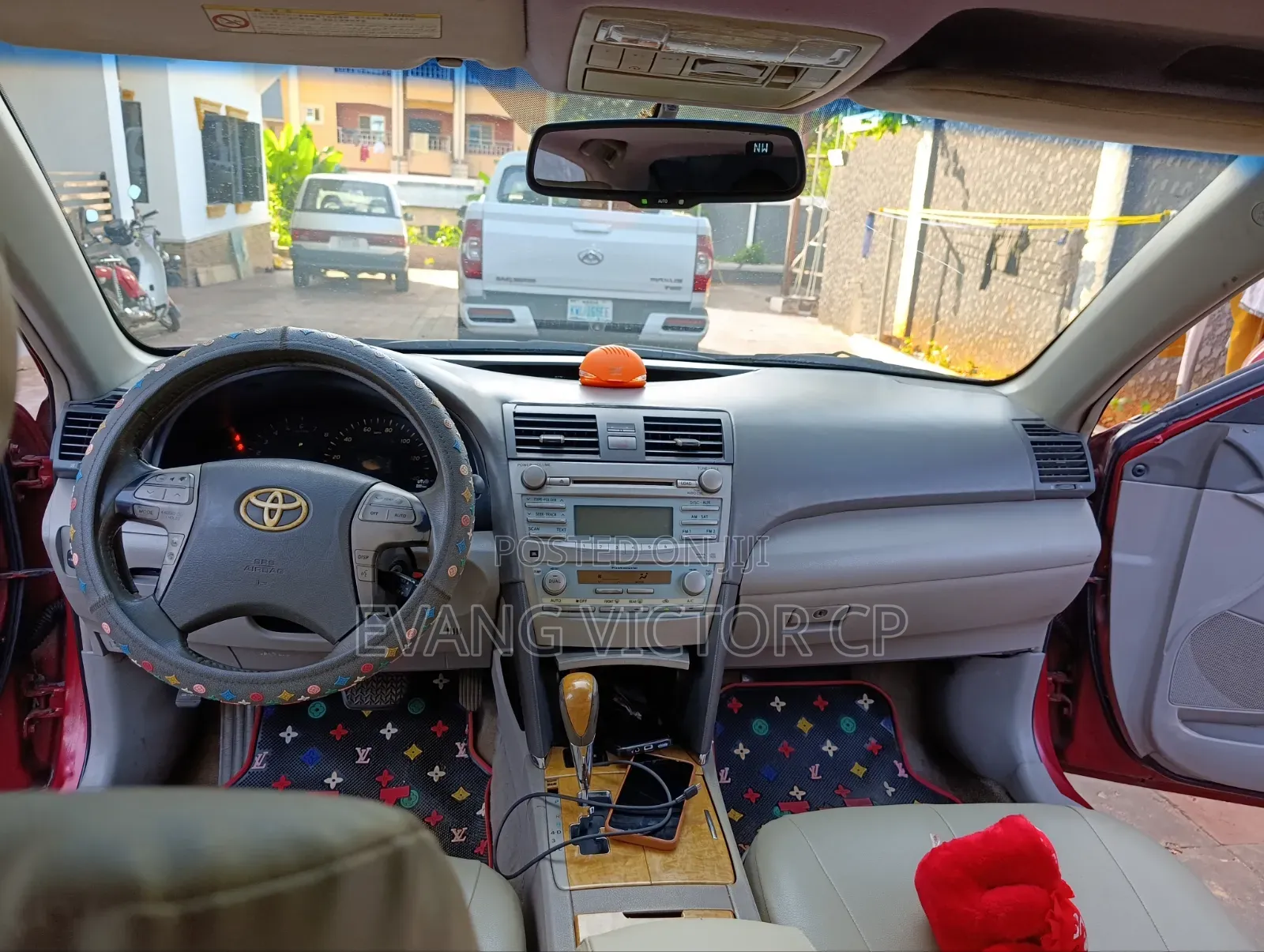 Toyota Camry LE 4dr Sedan (2.4L 4cyl 5A) 2007 Red
