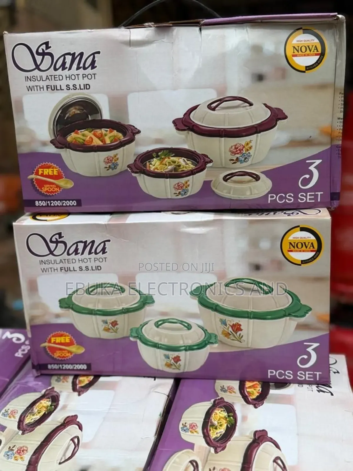 Sana Insulated 3pcs Hot Pot Is Available Now