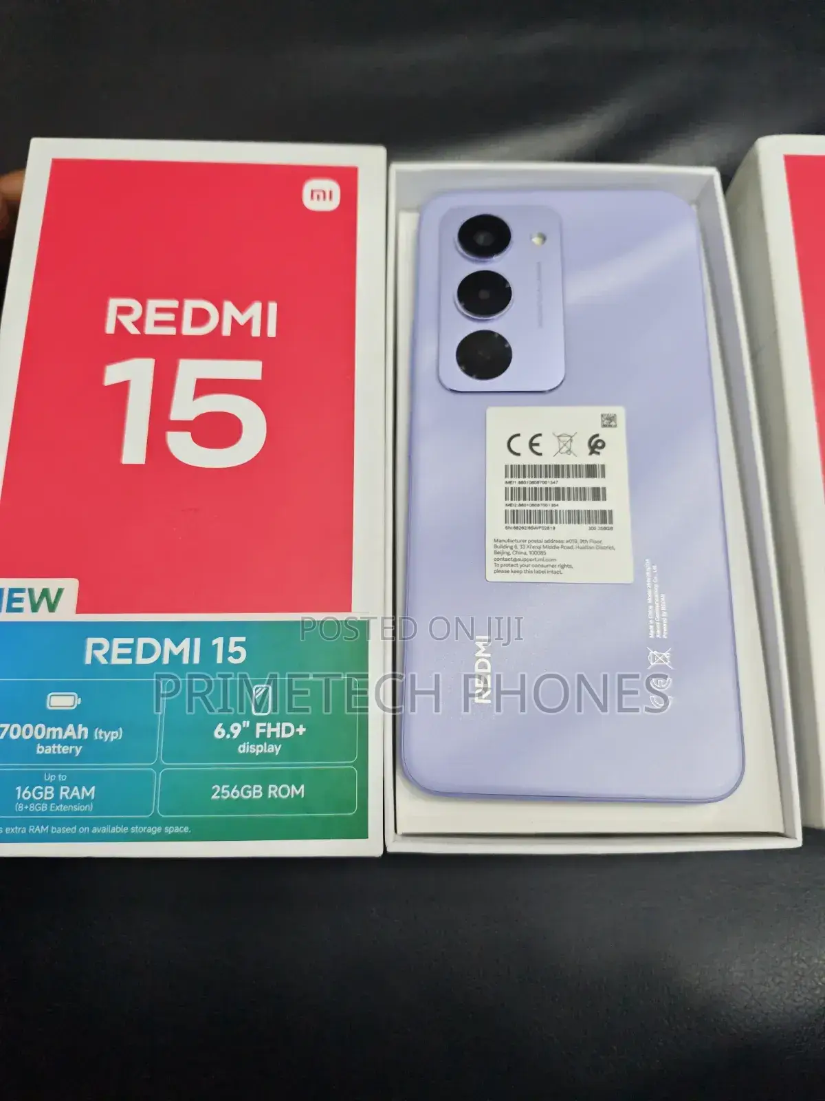 Xiaomi Redmi 15 256 GB Black