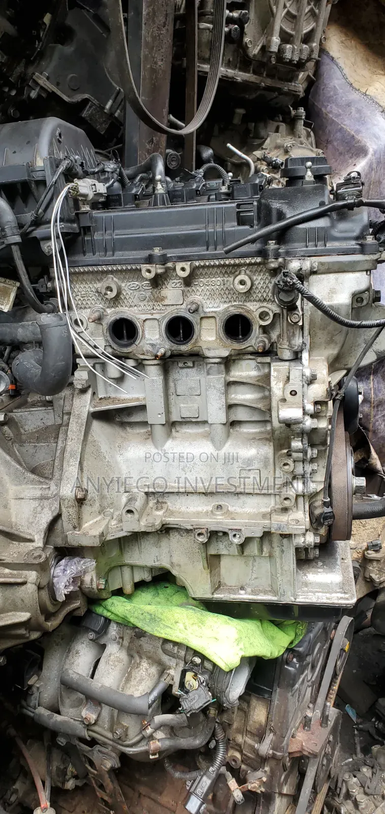 Complete Engine for Hyundai/Kia Picanto, Monie, Etc 3plug 