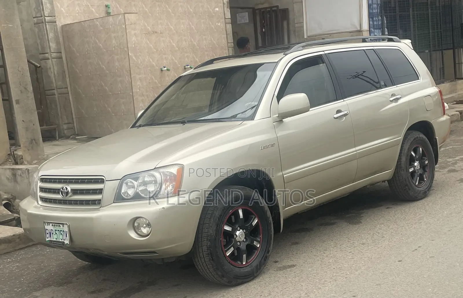 Toyota Highlander 2001 Gold