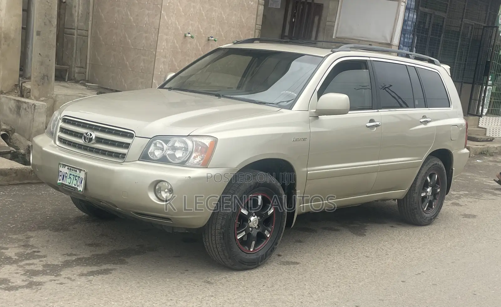 Toyota Highlander 2001 Gold
