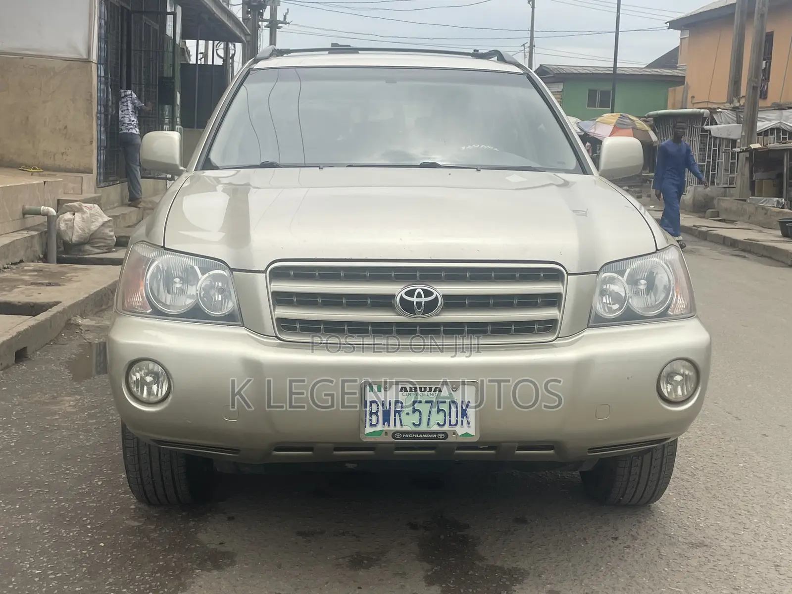 Toyota Highlander 2001 Gold