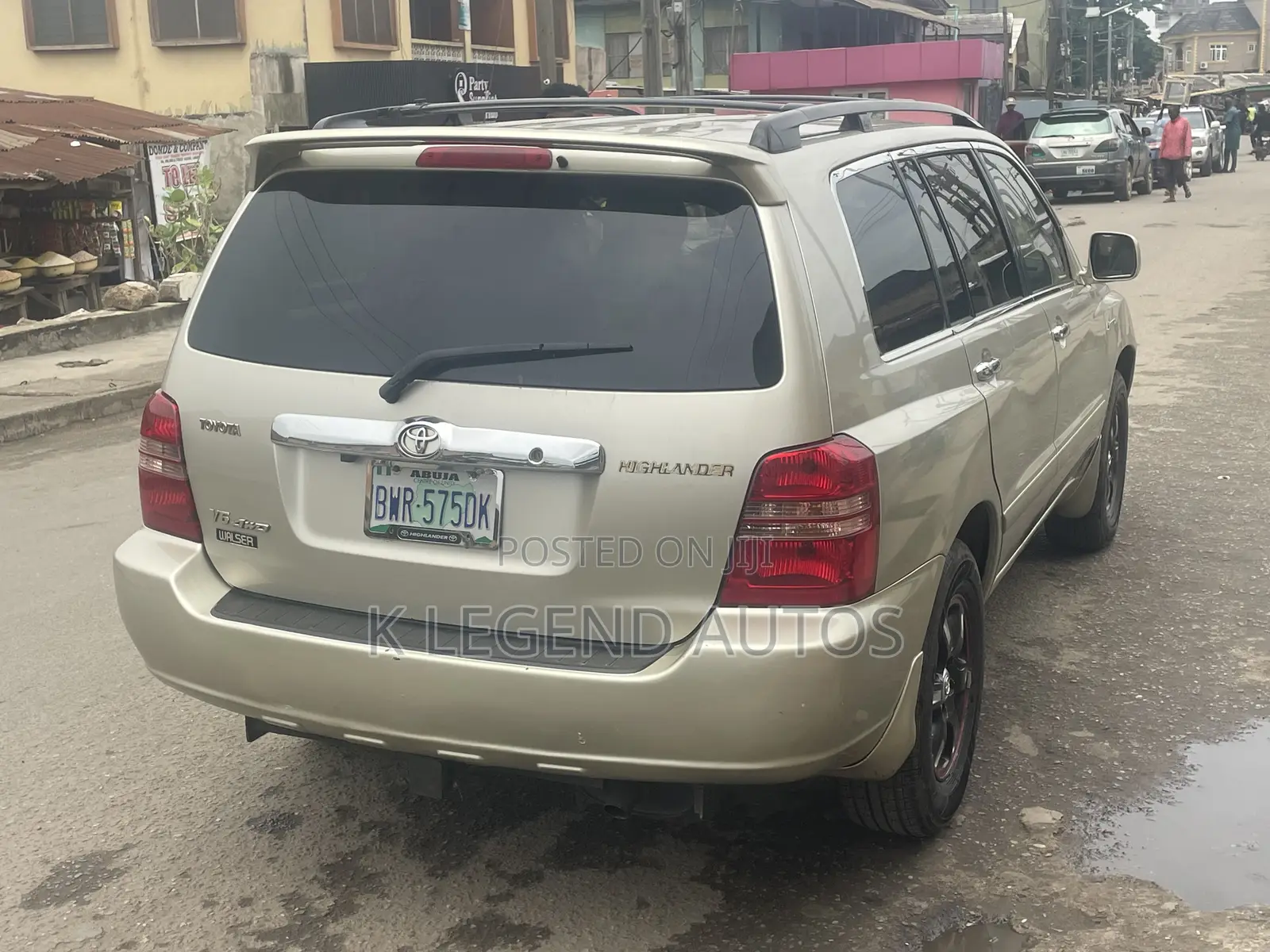 Toyota Highlander 2001 Gold