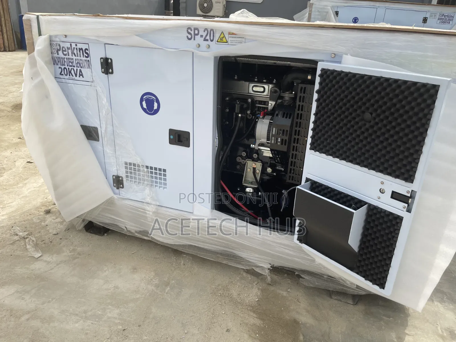 Perkins 20kva Industrial Diesel Generator – Soundproof Model