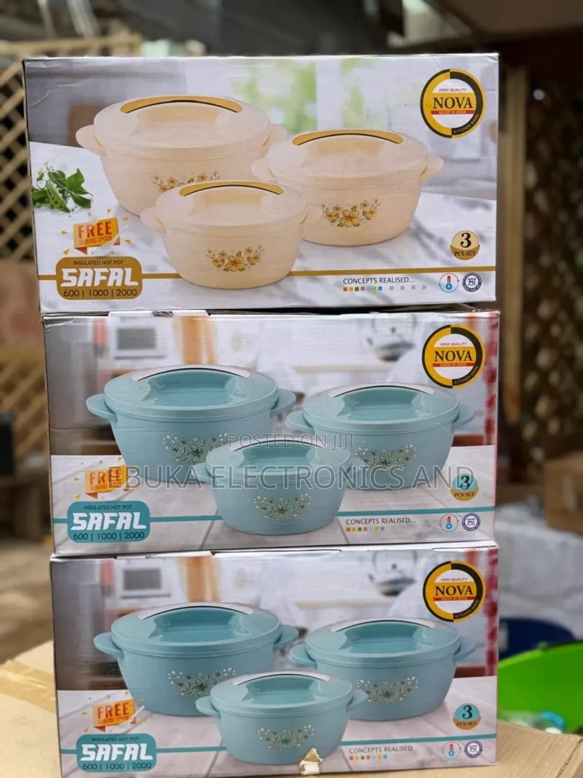 Safal 3pcs Dish Insulated Is Available Now