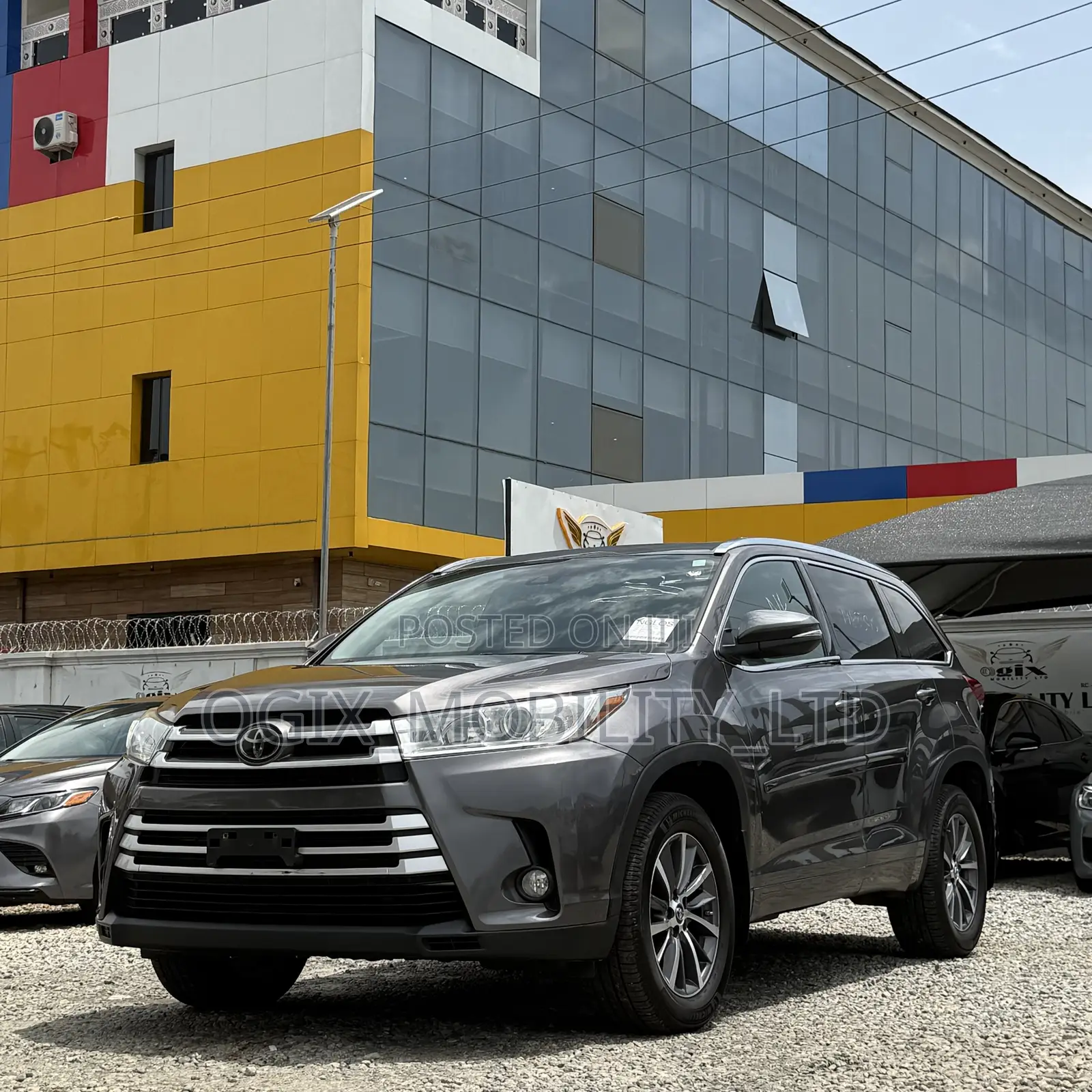 Toyota Highlander 2018 Gray