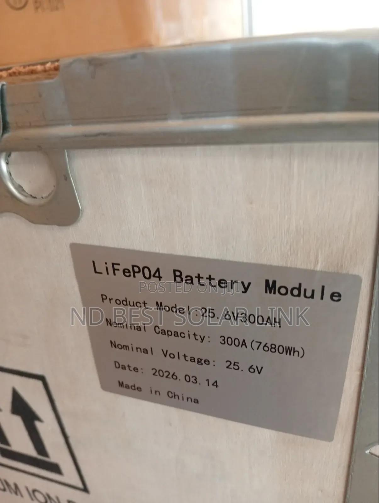 7.6kwh 24v SMS Lithium Ion Battery