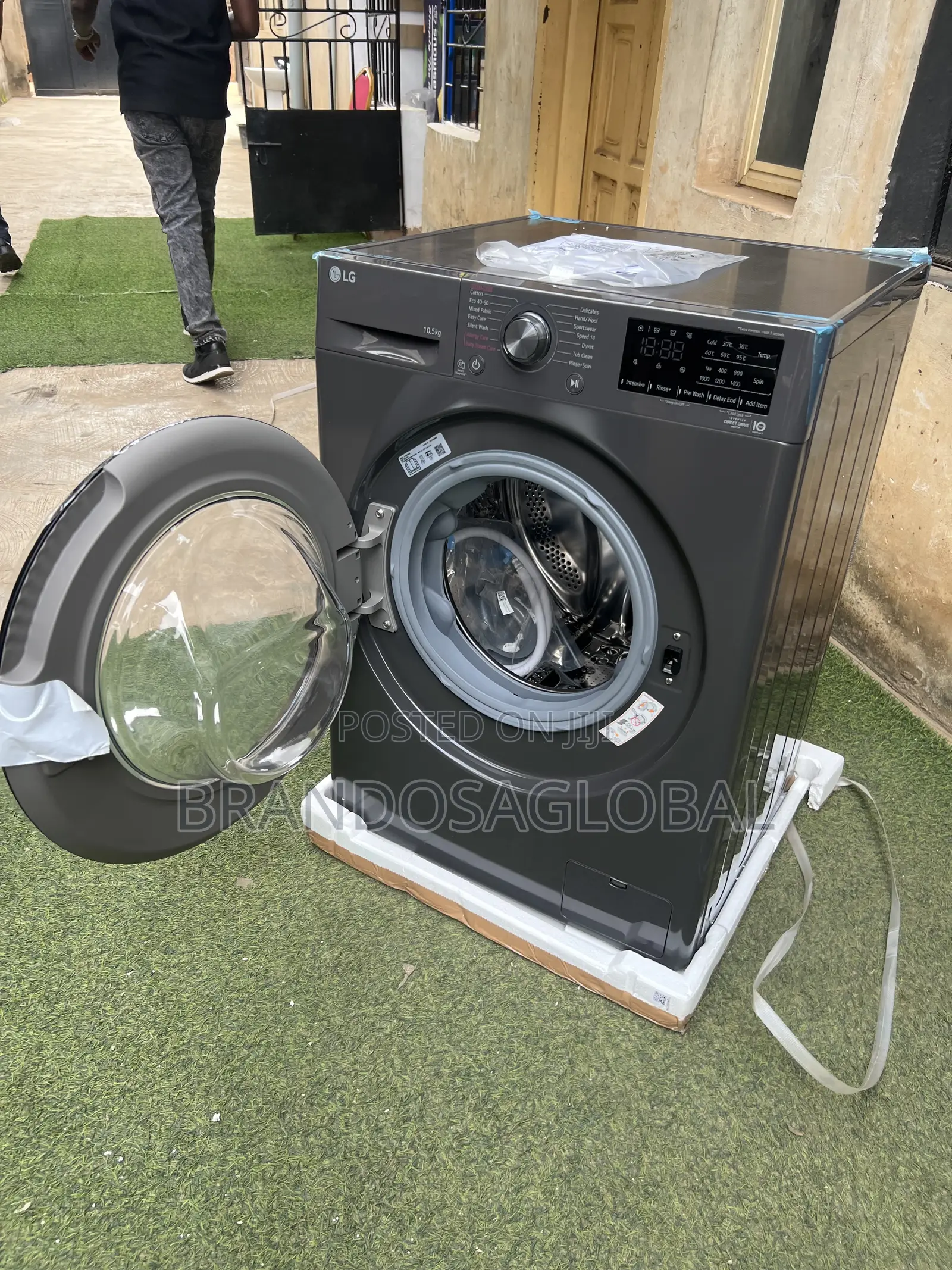 Lg Frontload 10kg Washing Machine[F4v3ryp6je]Modernautomatic Appliance
