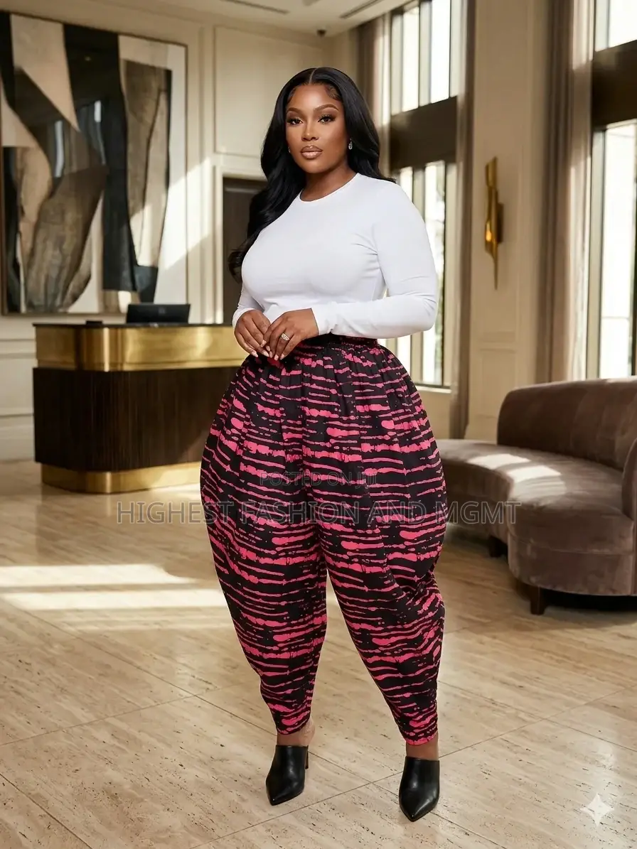High Waist Kembe Pants - Style 902