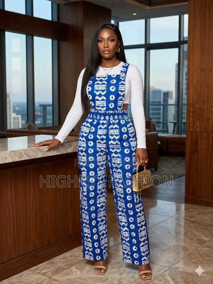 Cross-Back Jumpsuit - Style 129