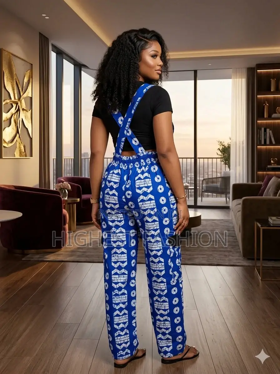 Cross-Back Jumpsuit - Style 129