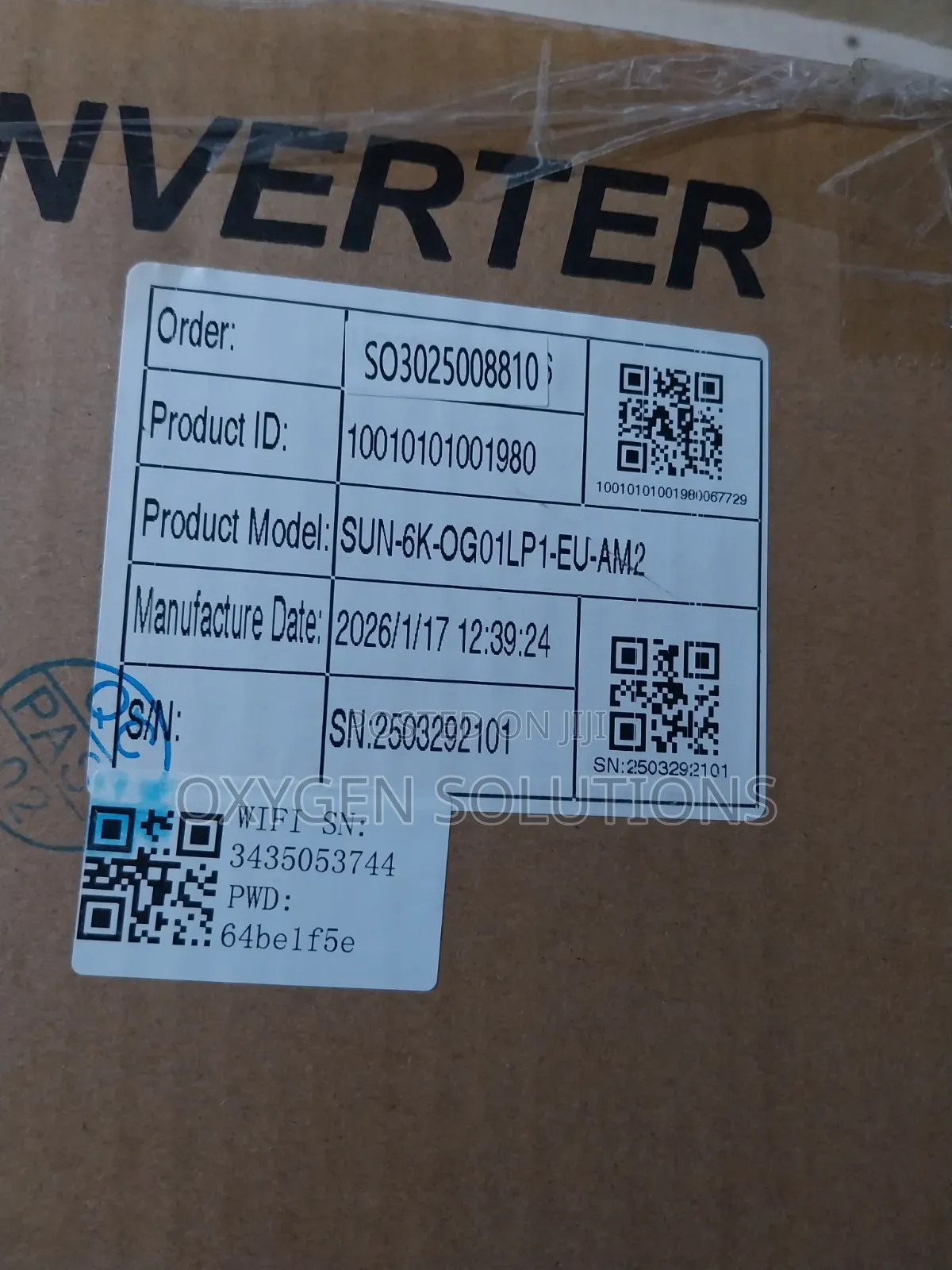 6kva 48v Deye Hybrid Inverter