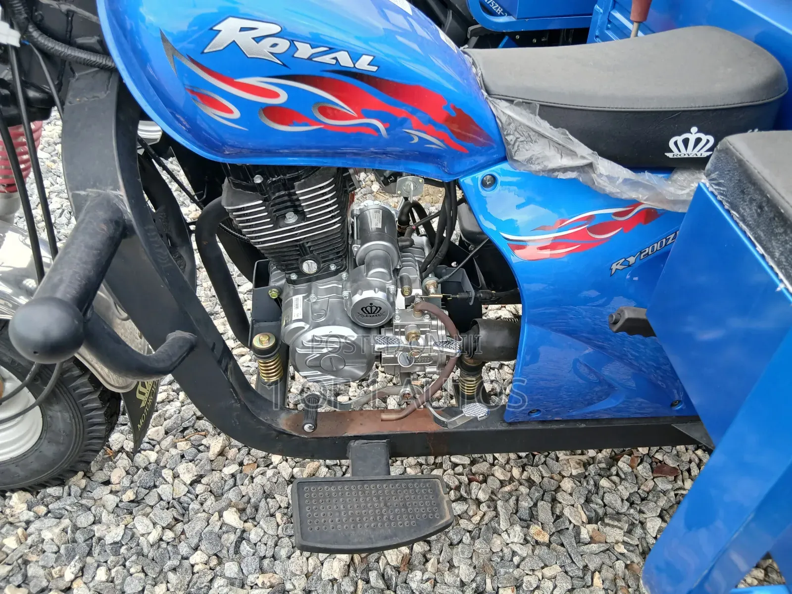 Royal Motorcycle 2013 Blue