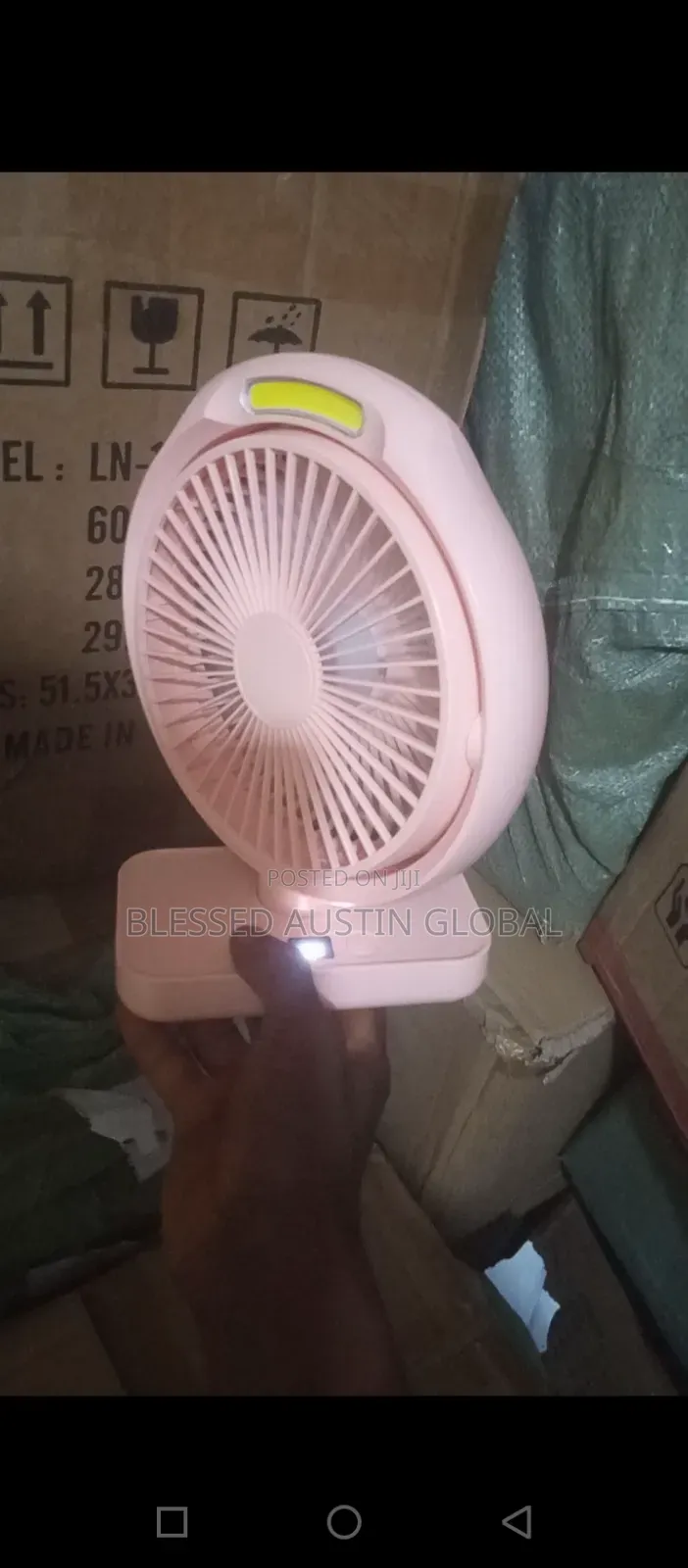 Rechargable Fans