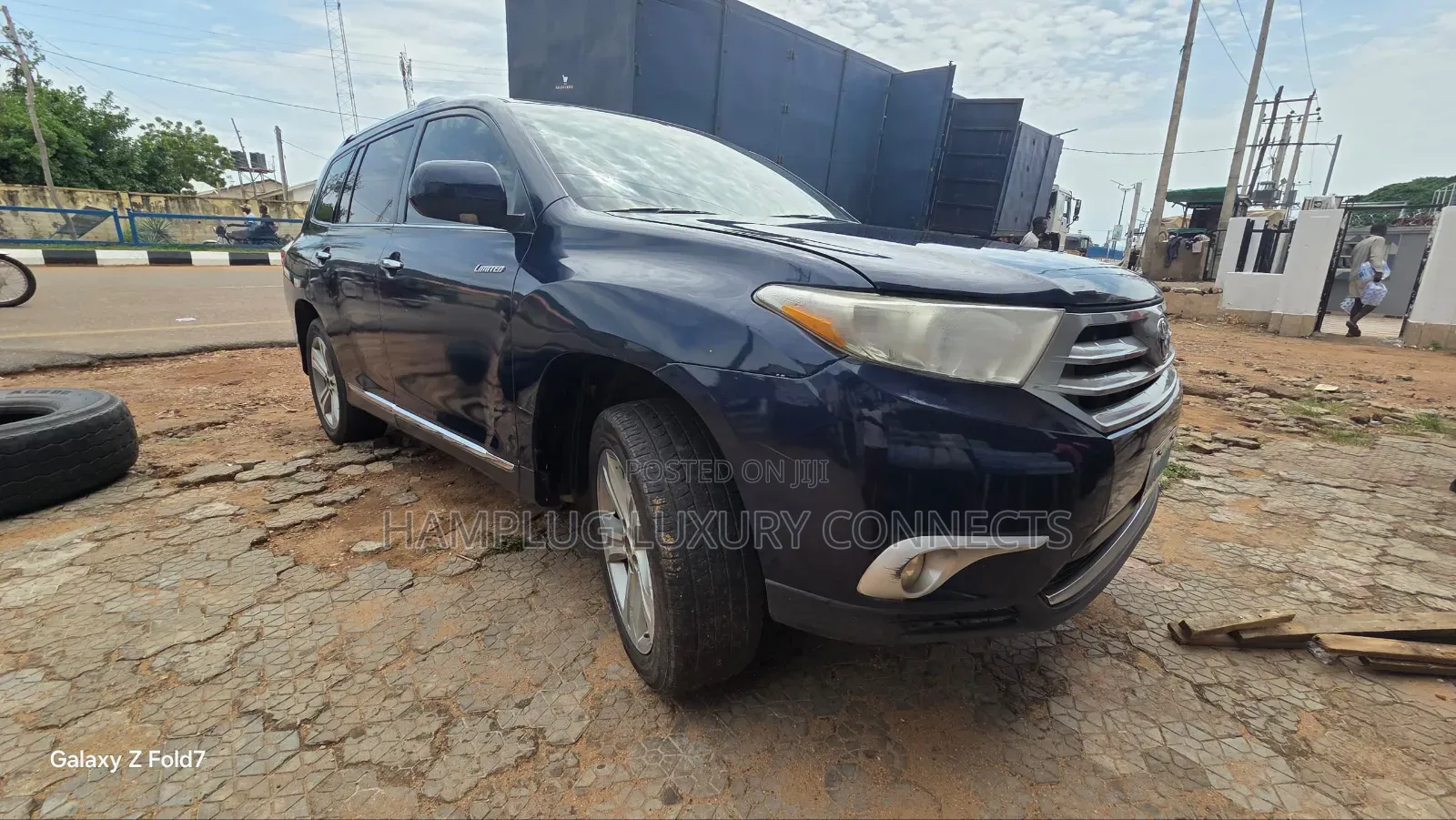 Toyota Highlander 2013 Blue