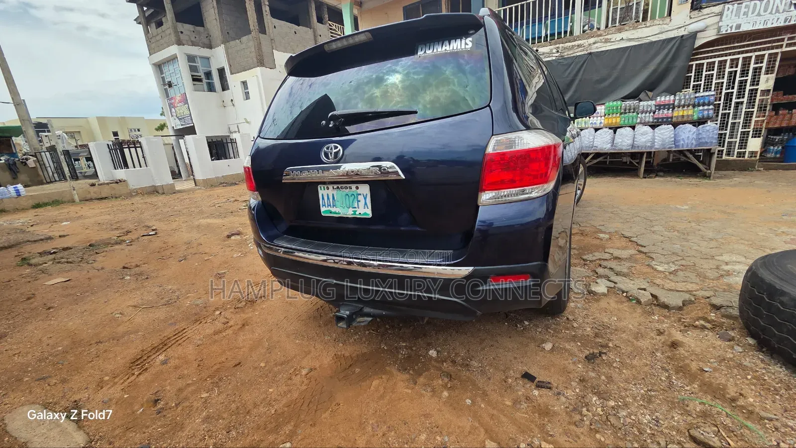 Toyota Highlander 2013 Blue
