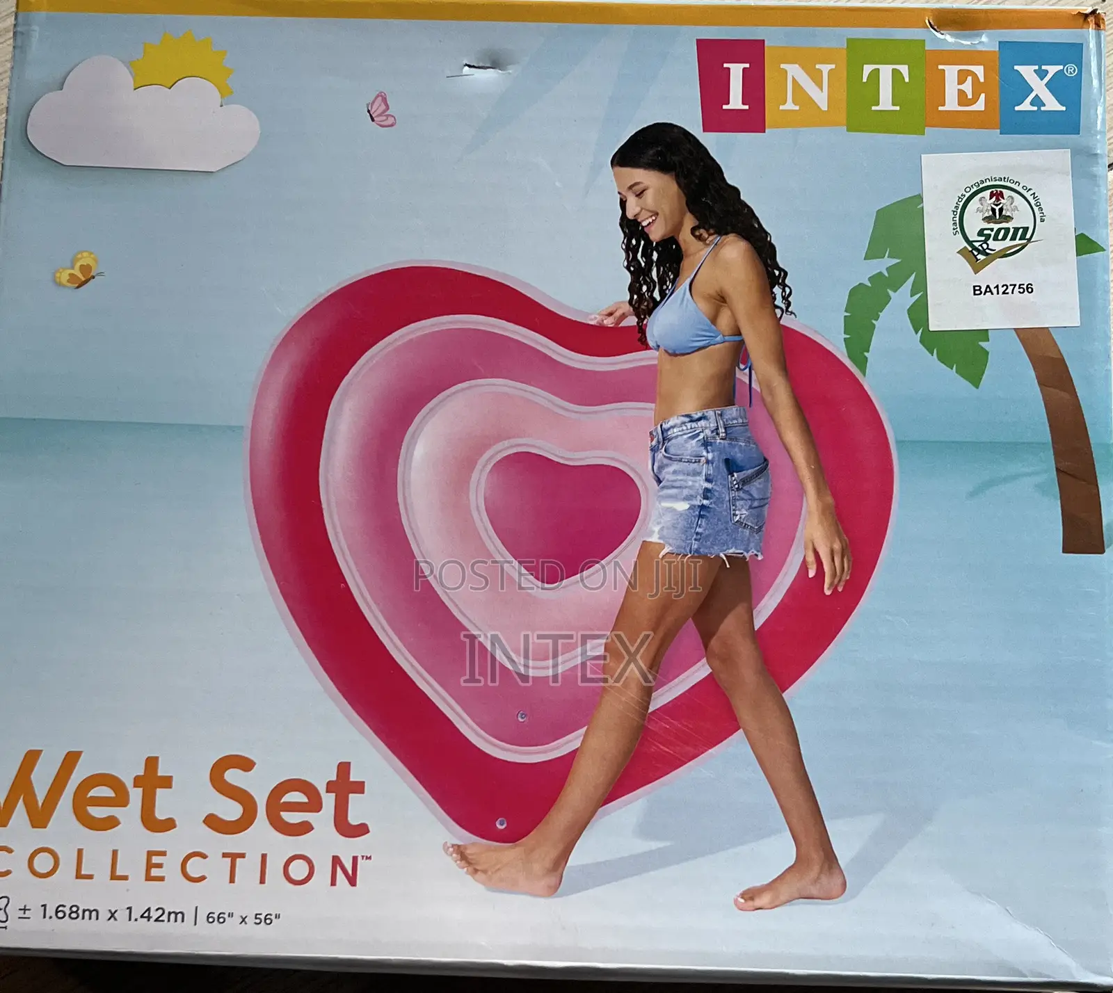 Sweetheart Inflatable Pool Float