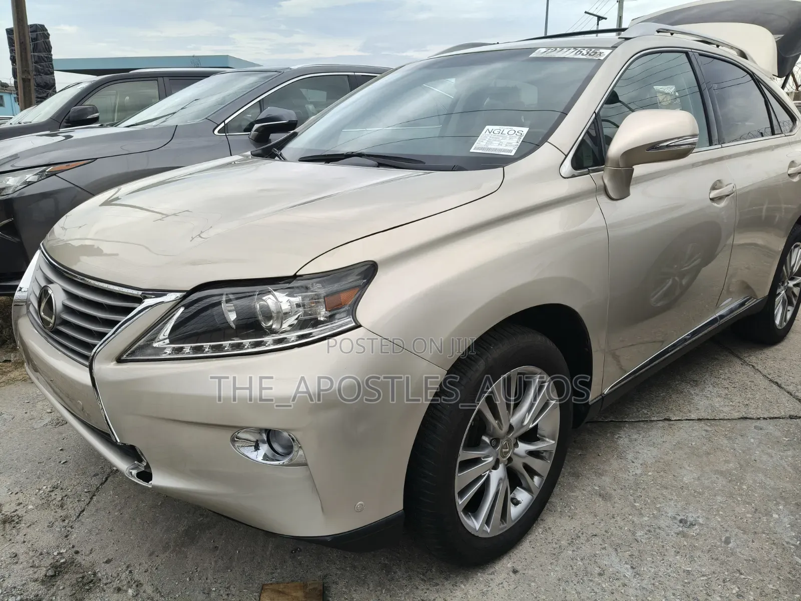 Lexus RX 350 AWD 2014 Gold