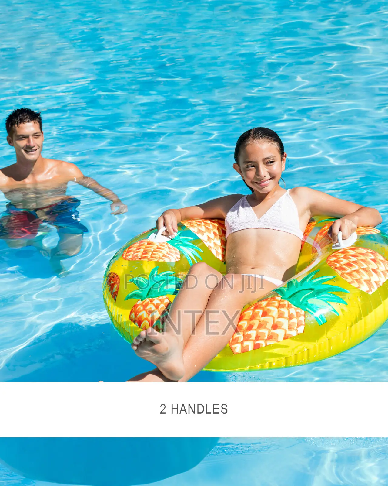Tropical Fruit Inflatable Swim Tubes - Assortment