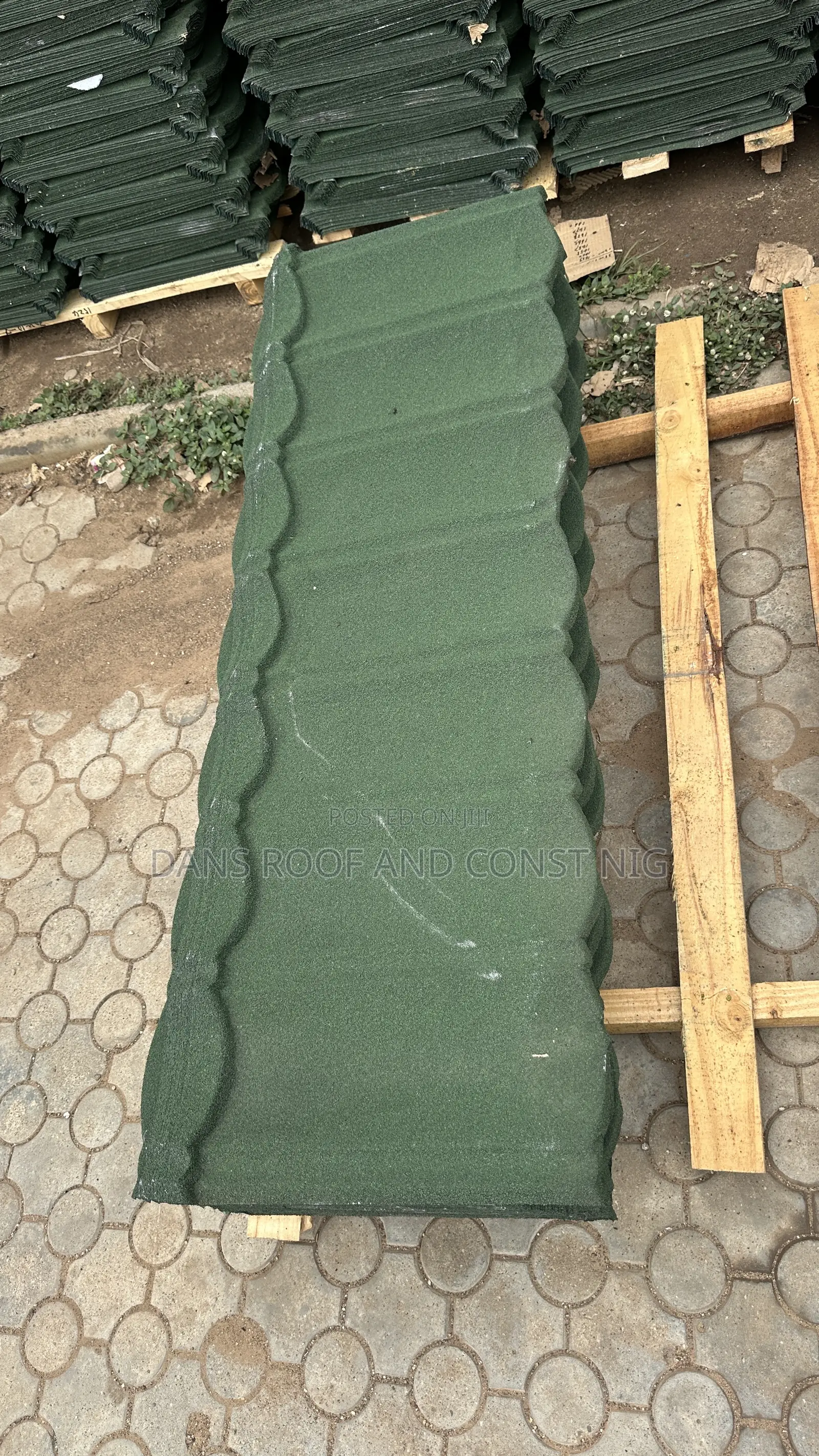 Roofing Tiles Green Bond Design