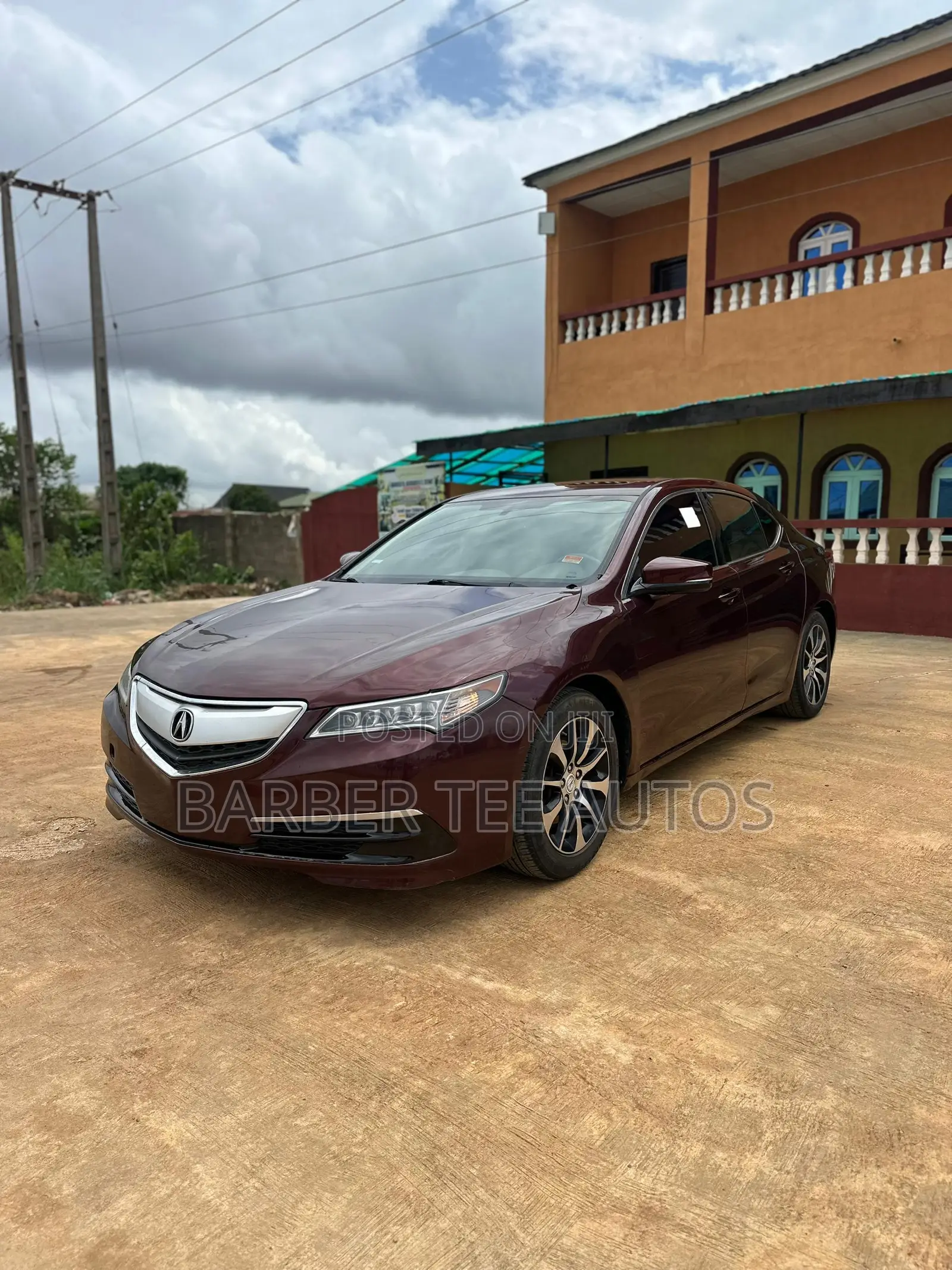 Acura TLX 2015 Burgundy
