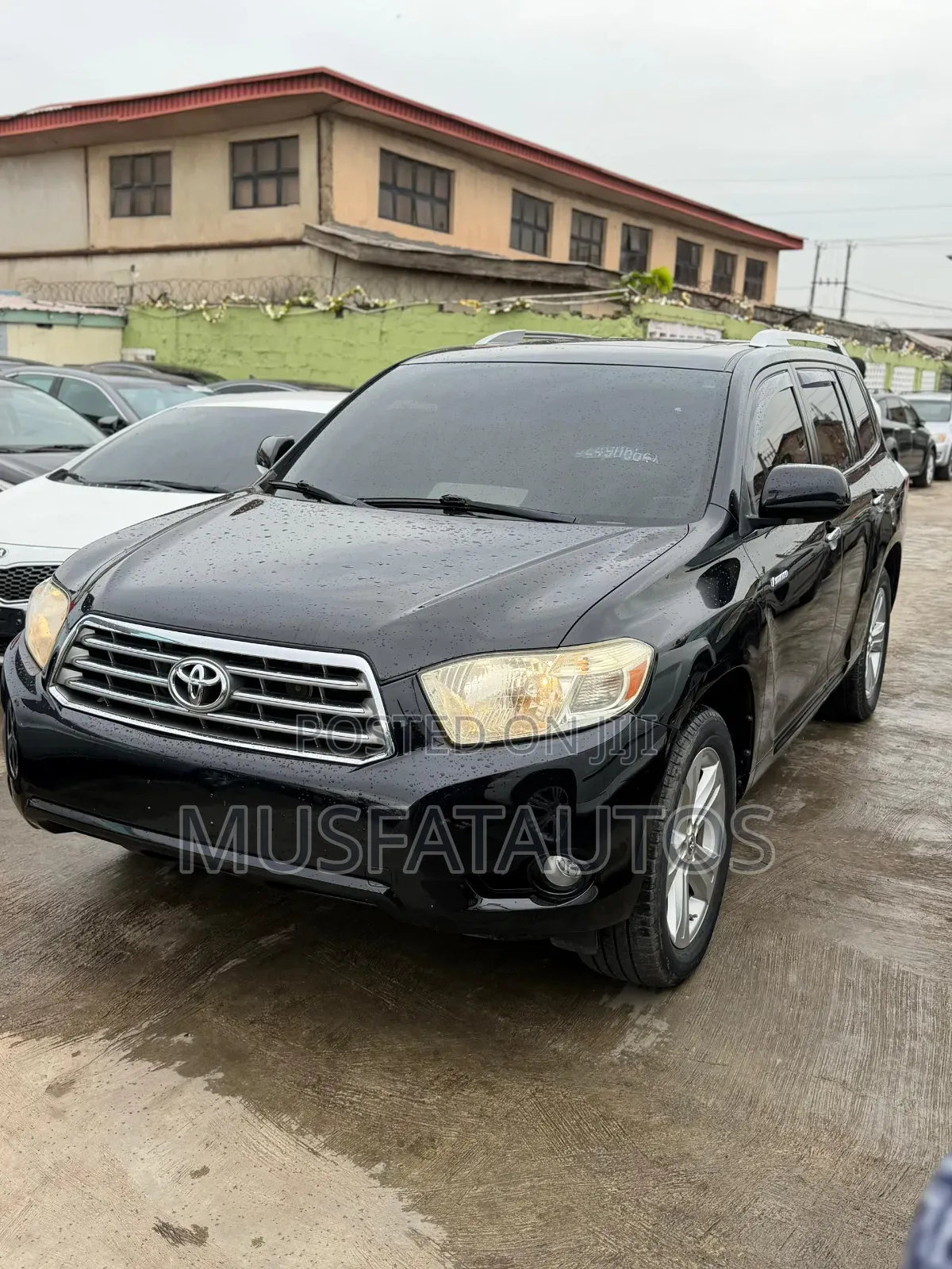 Toyota Highlander Limited 2008 Black