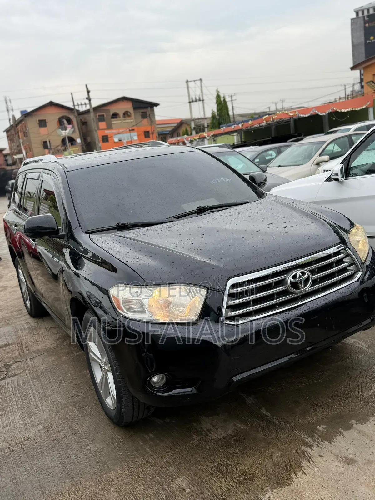 Toyota Highlander Limited 2008 Black