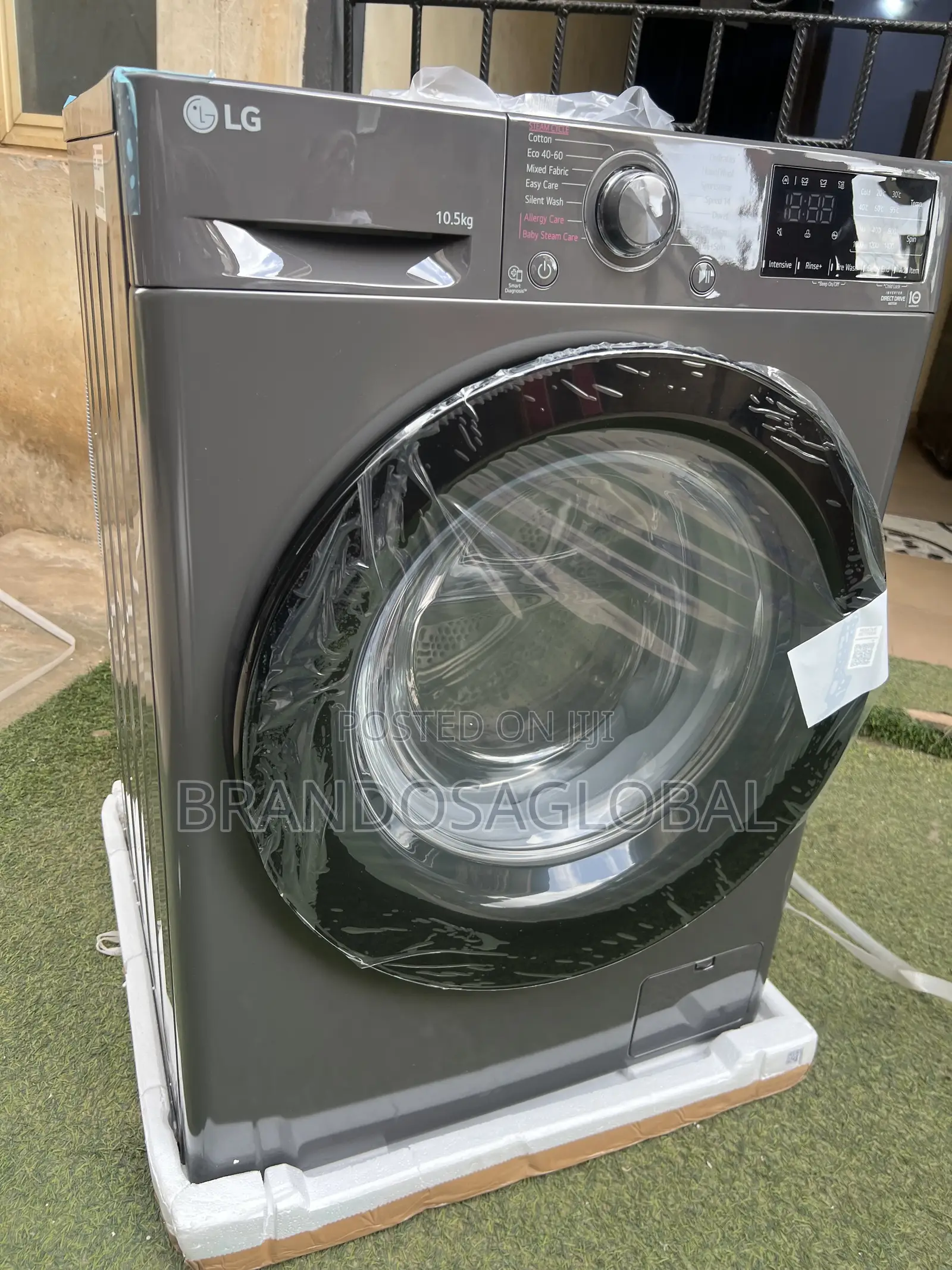 Lg Frontload 10kg Washing Machine [F4v3ryp6je]Reliable Home Appliance