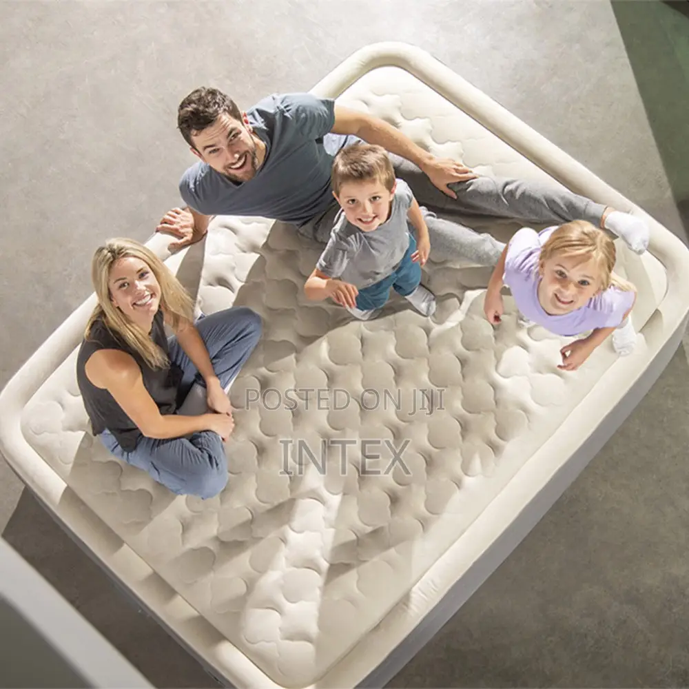 Queen Premaire Ii Airbed 152x203x46 Cm With Built-in Pump