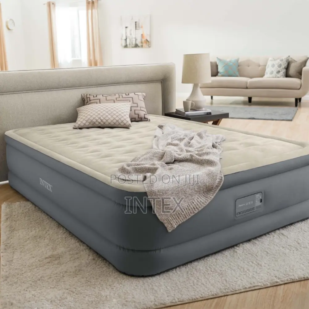 Queen Premaire Ii Airbed 152x203x46 Cm With Built-in Pump