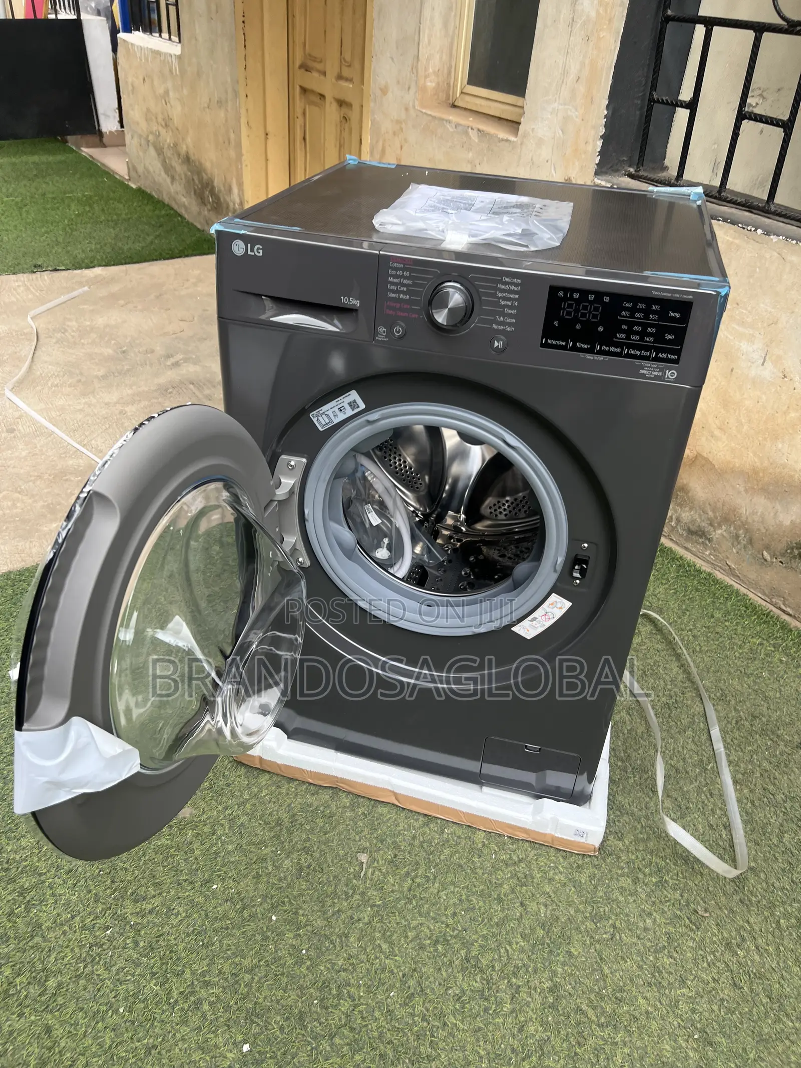 Lg Frontload 10kg Washing Machine [F4v3ryp6je]Spacious Washing Machine
