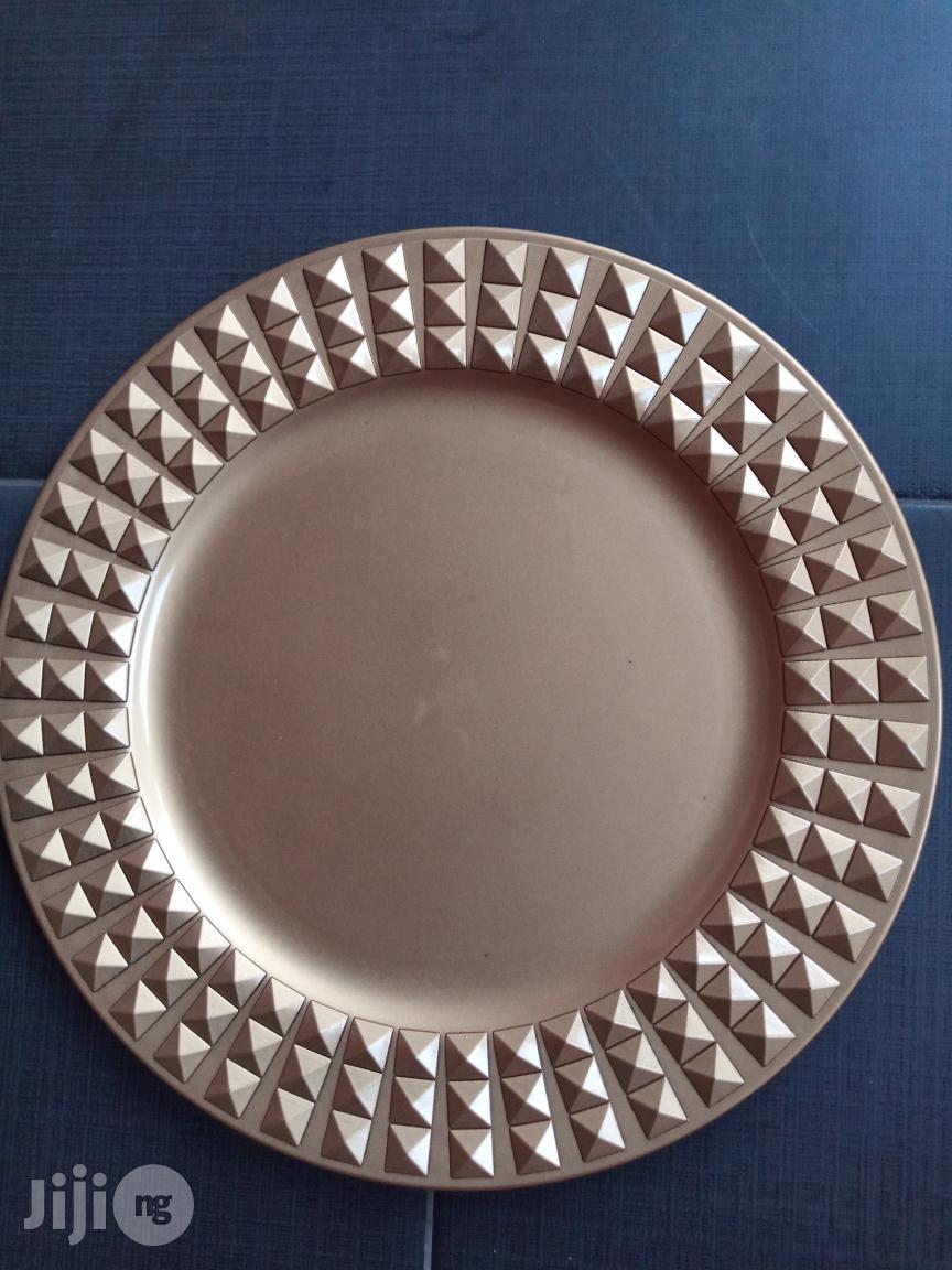 Golden Charger Plates For Special Events