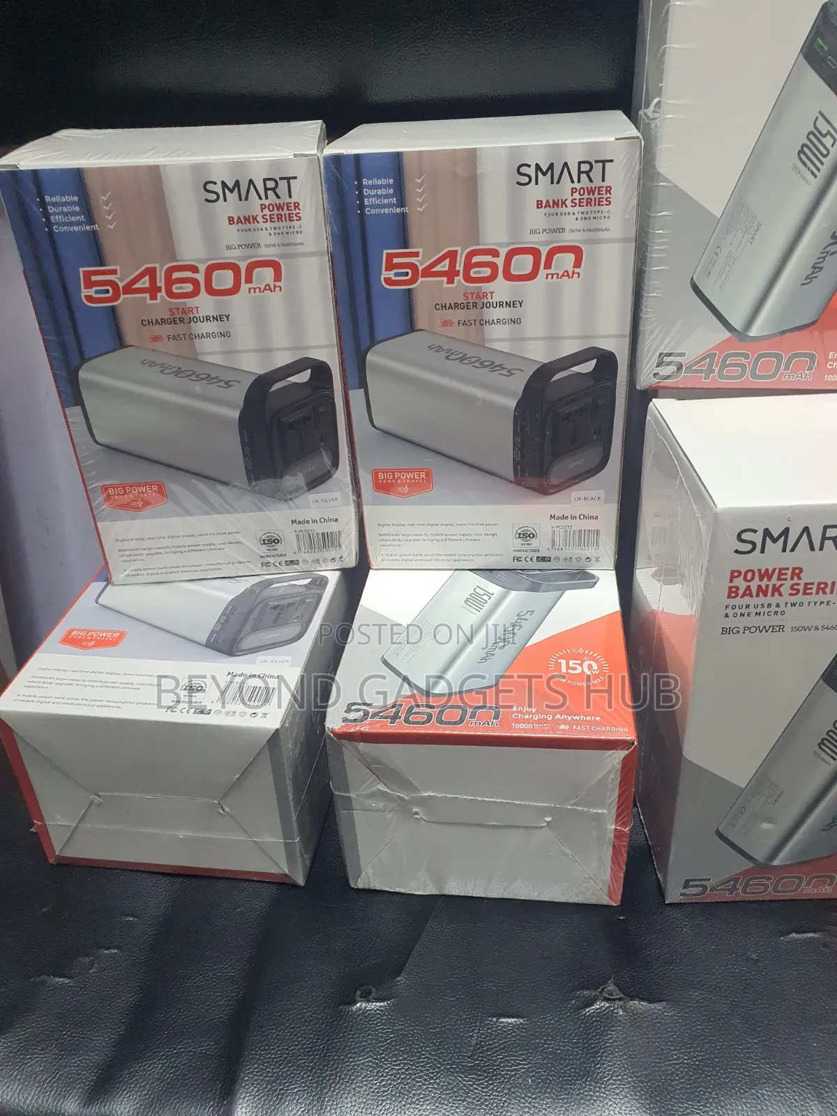 Smart Powerbank 54600mah 150w for Laptop, Phones Etc