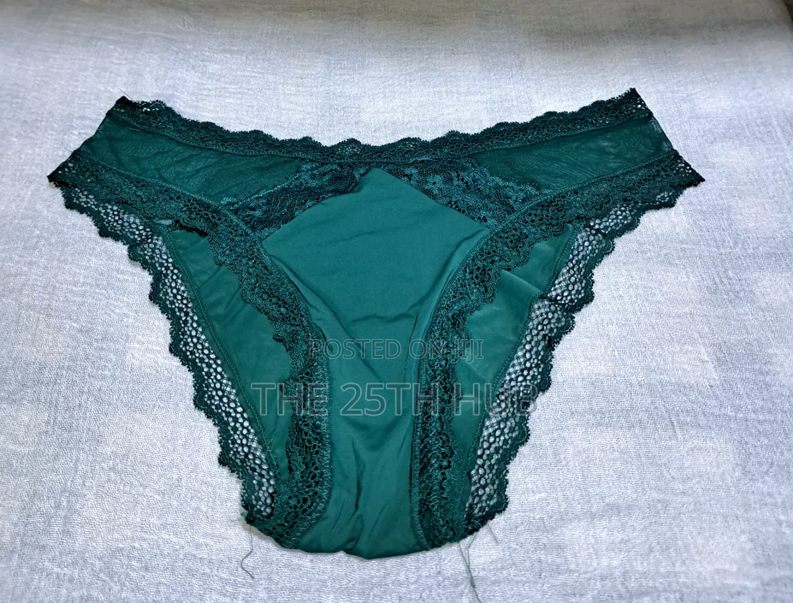 3-Piece Soft Mesh Lace Panties Set